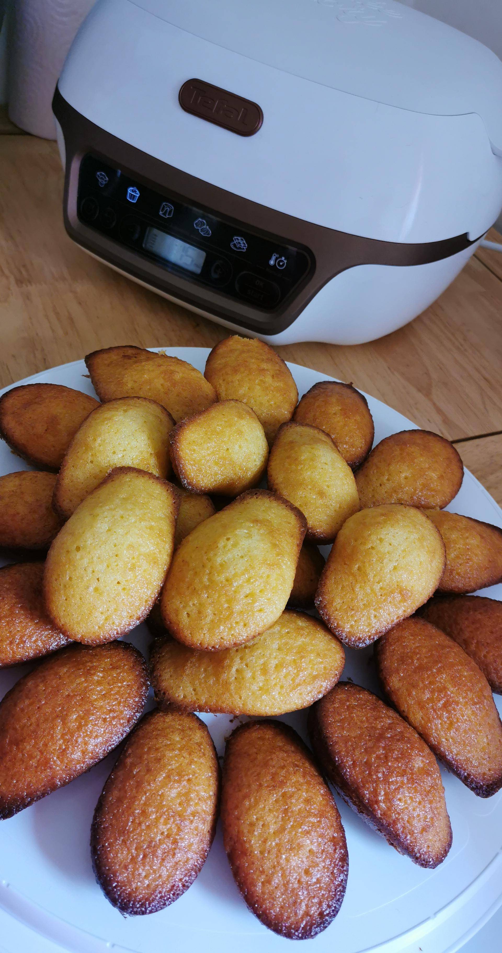 Madeleines vanillées - Recette Cake Factory | Tefal
