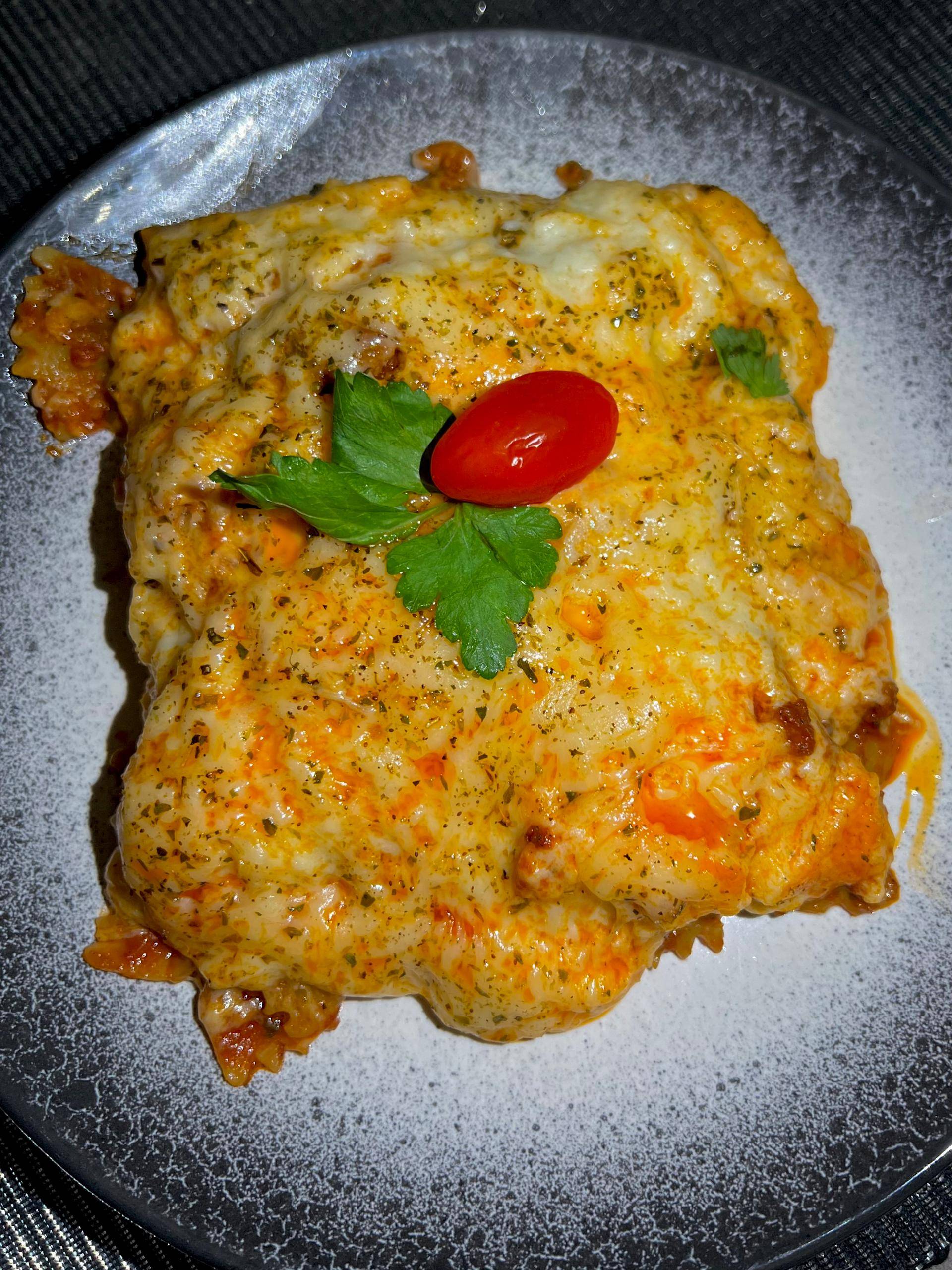 Délicieux gratin de pâtes rapide - Recette Cake Factory | Tefal