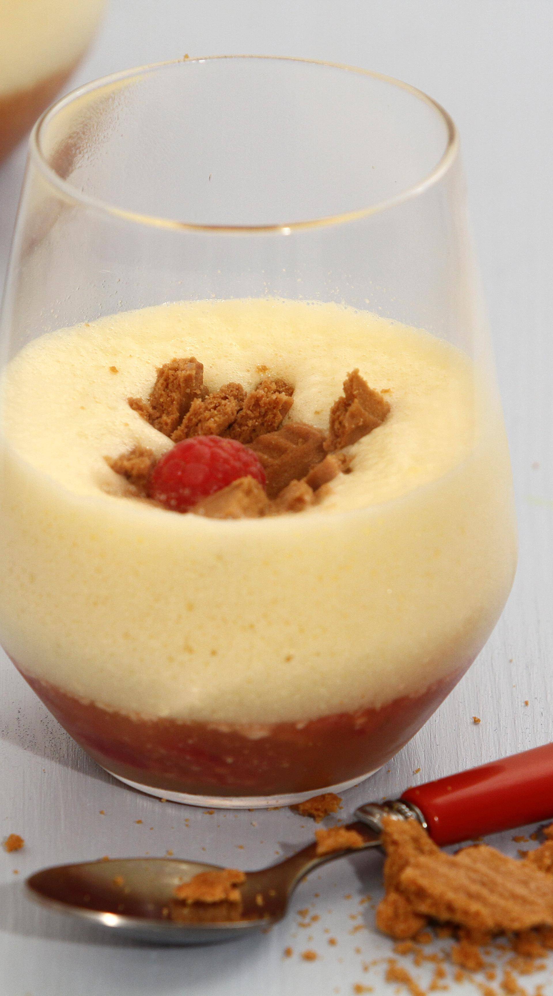 Mousse de fromage blanc à la framboise - Recette Balance de cuisine | Tefal