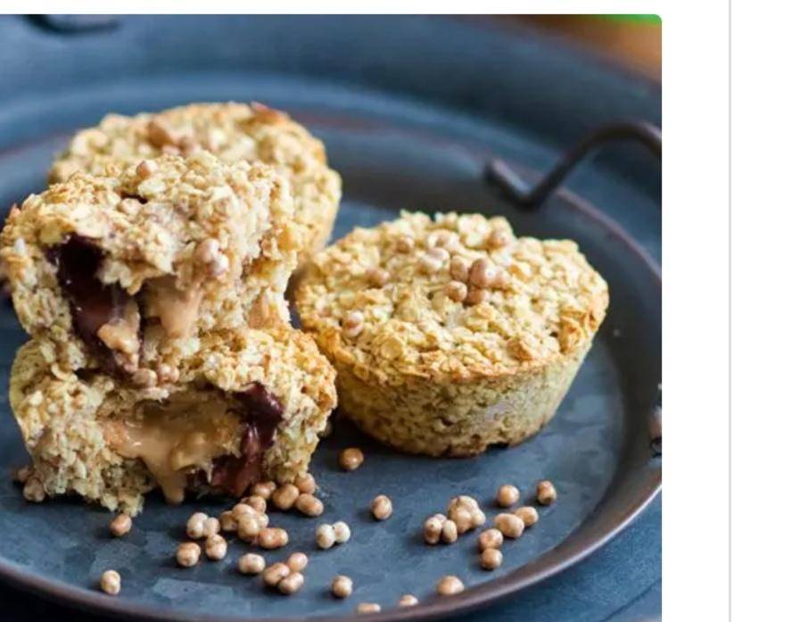 Muffin fourré beurre de cacahuète et chocolat healthy - Recepten Cake Factory Délices | Tefal