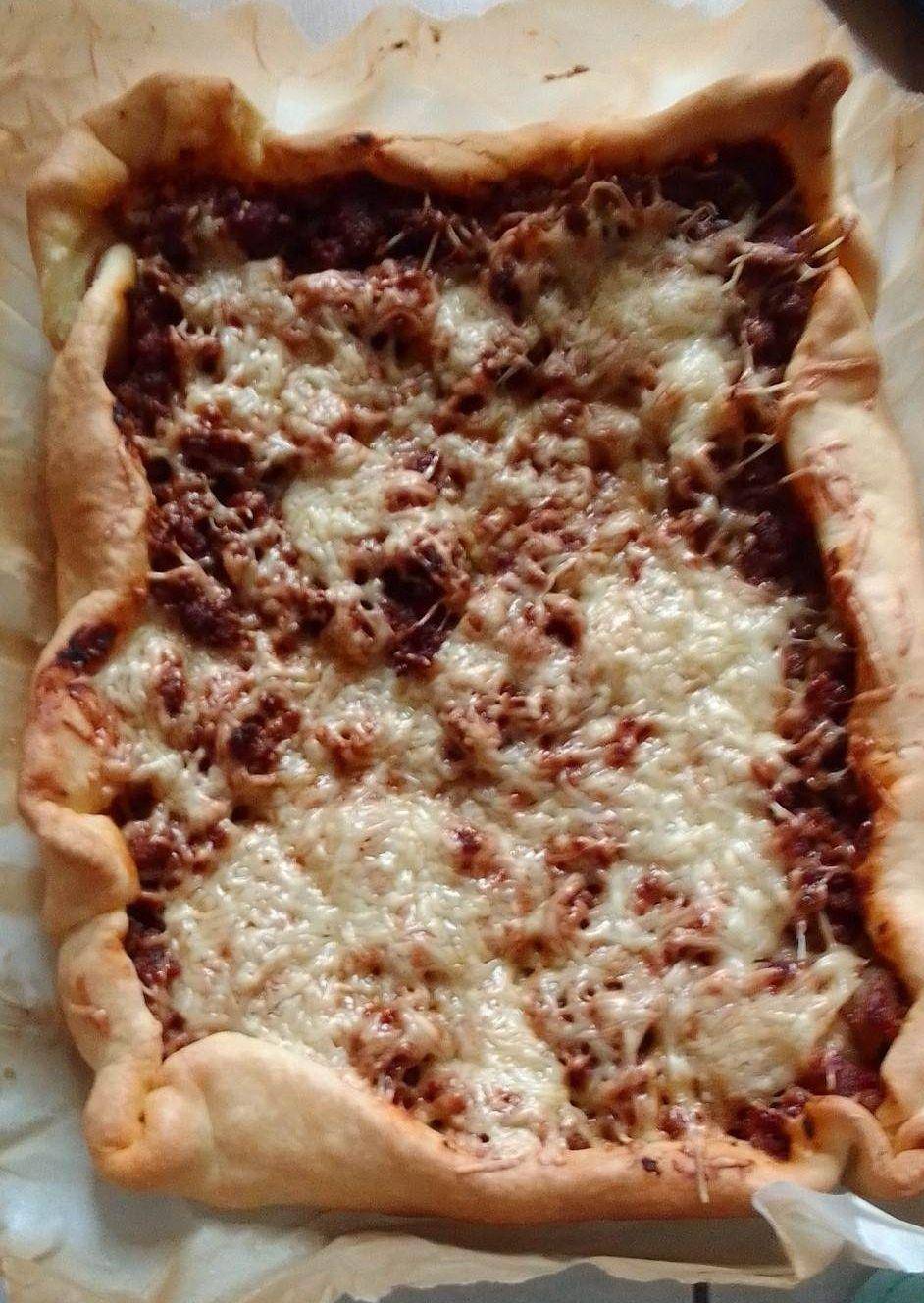 Pizza viande fromage - Recepten Cake Factory | Tefal