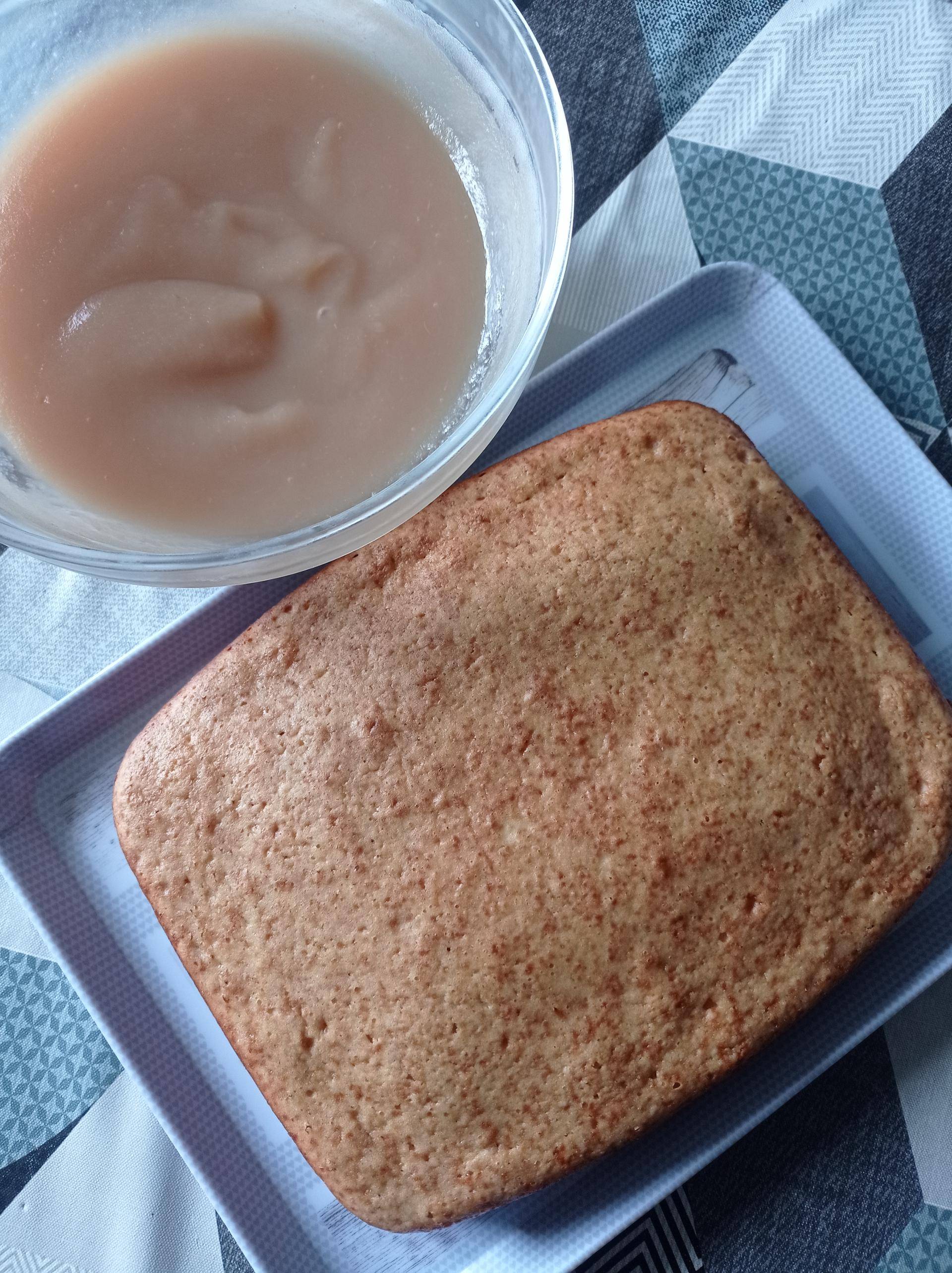 Moelleux à la compote - Recepten Cake Factory | Tefal