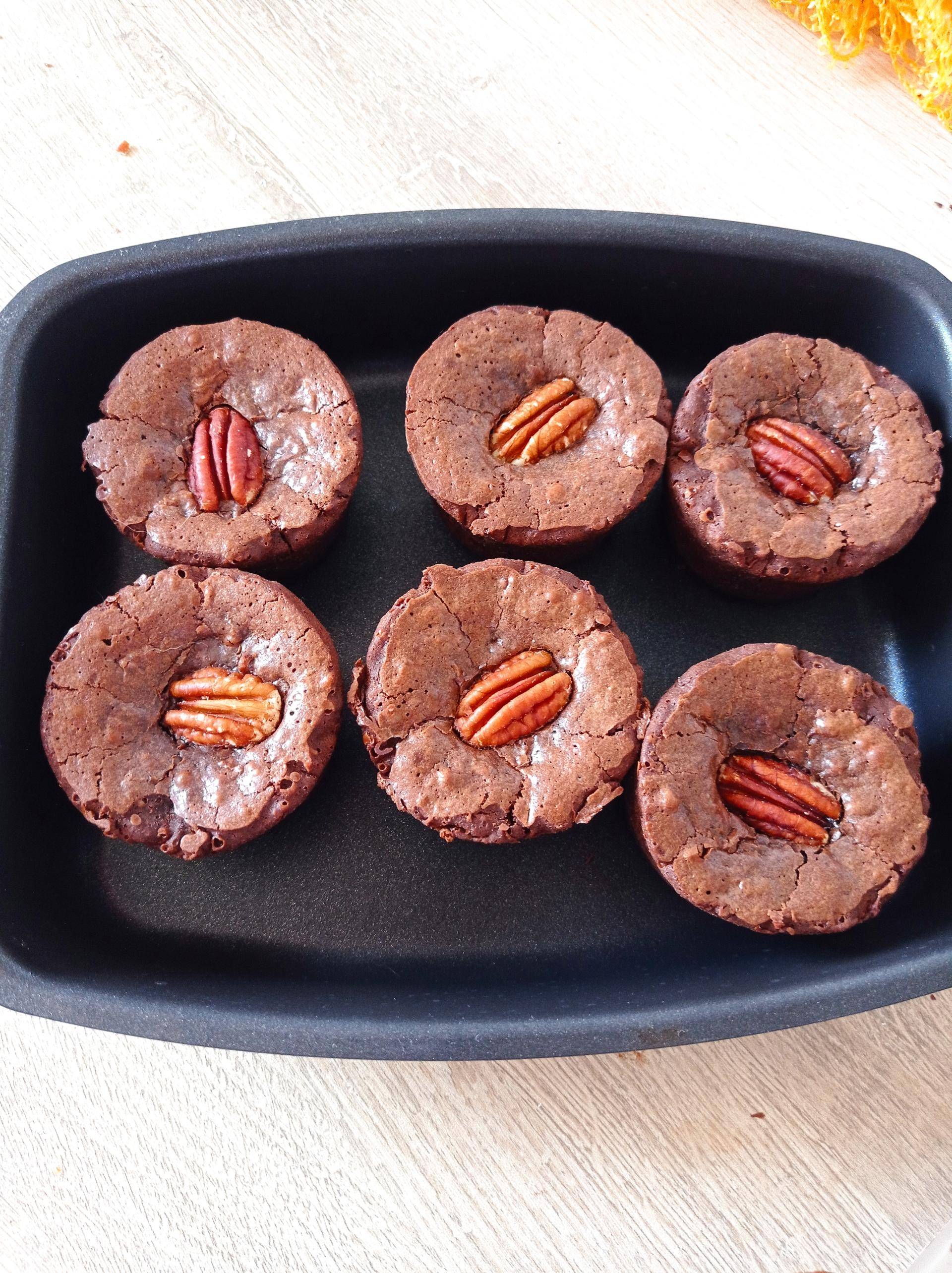Brownies aux noix de pécan - Recepten Cake Factory Délices | Tefal