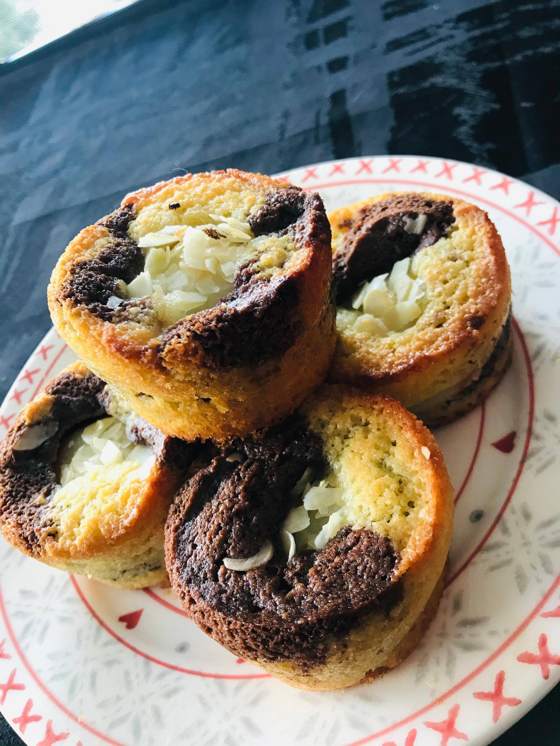 Gateau poires, chocolat et amande - Recepten Cake Factory | Tefal