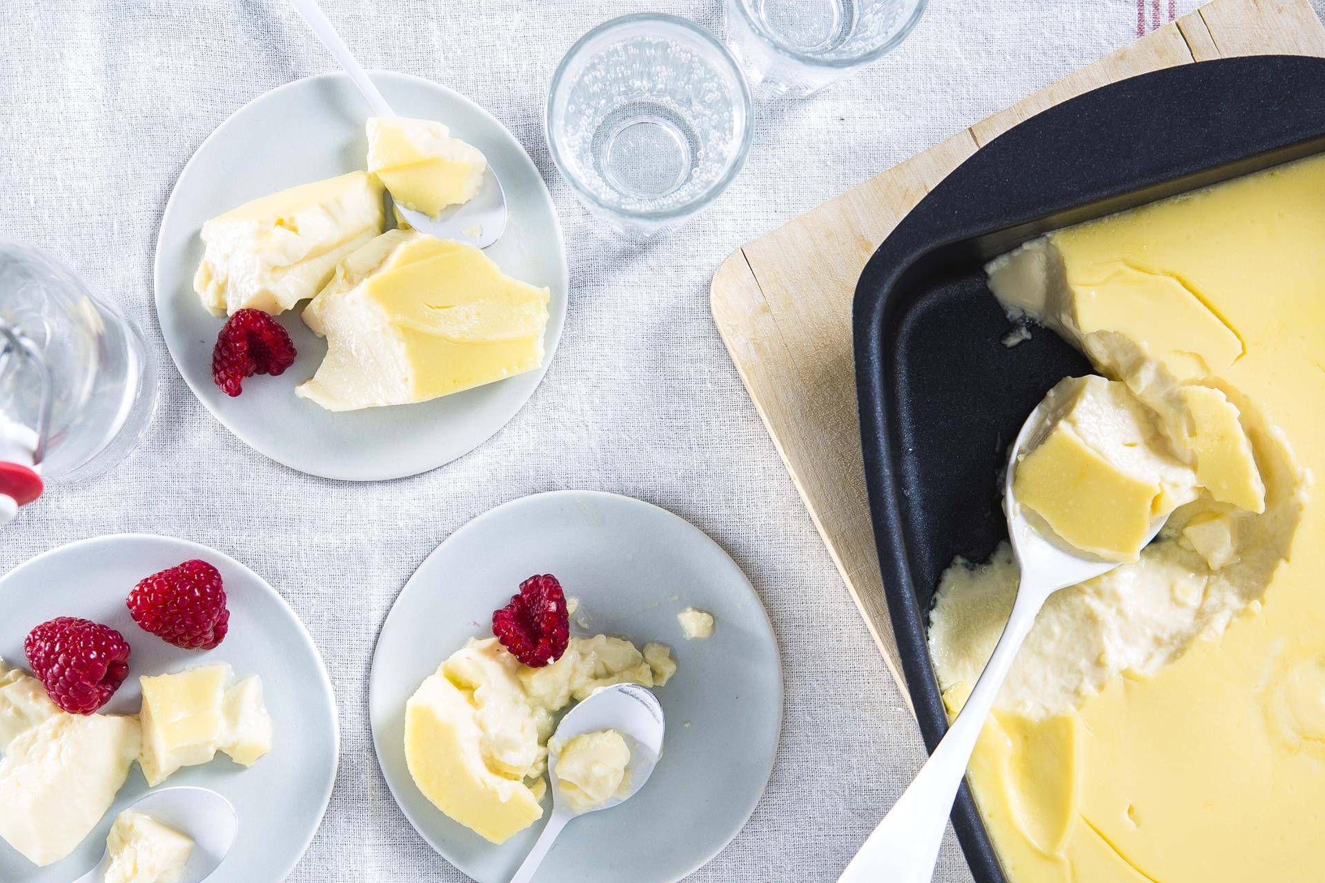Crème anglaise de luxe - Recette Cake Factory | Tefal