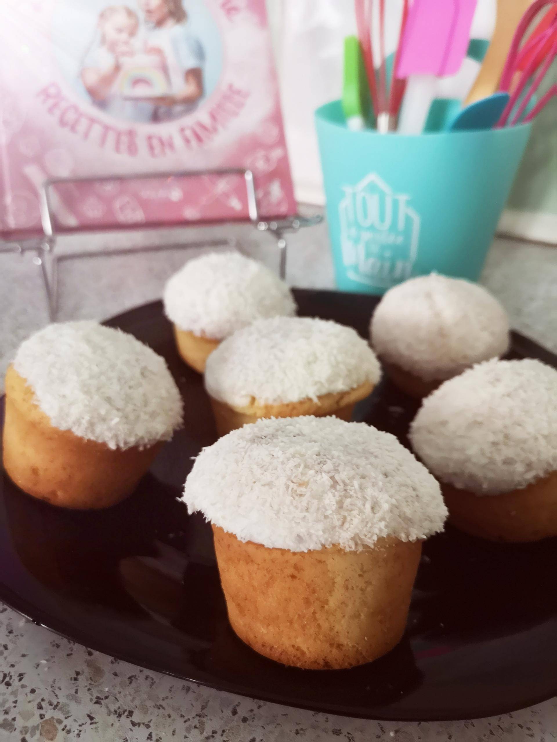 Muffins tout coco - Recette Cake Factory | Tefal