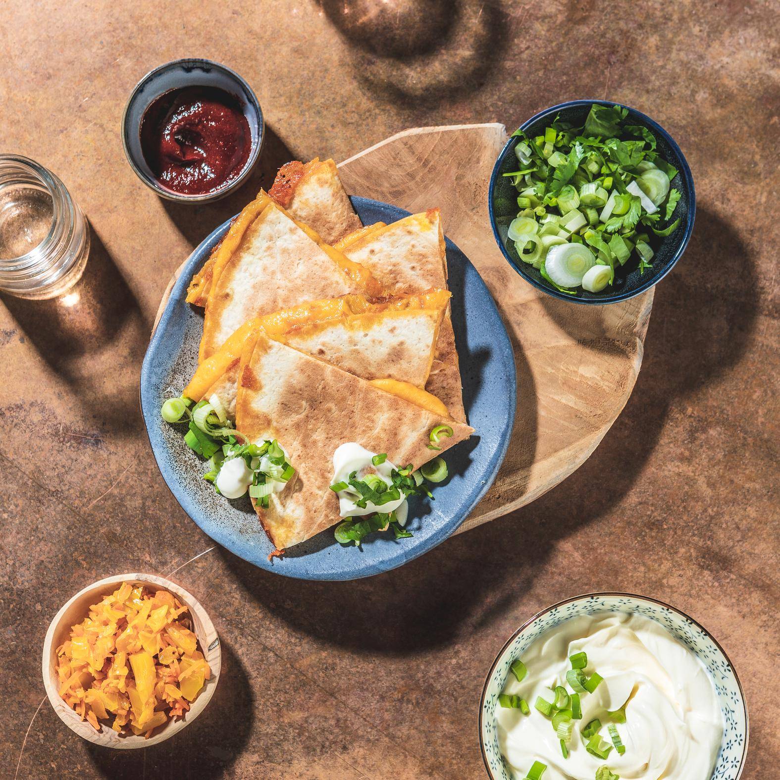 Quesadillas au kimchi - Recette Poêles et Casseroles | Tefal