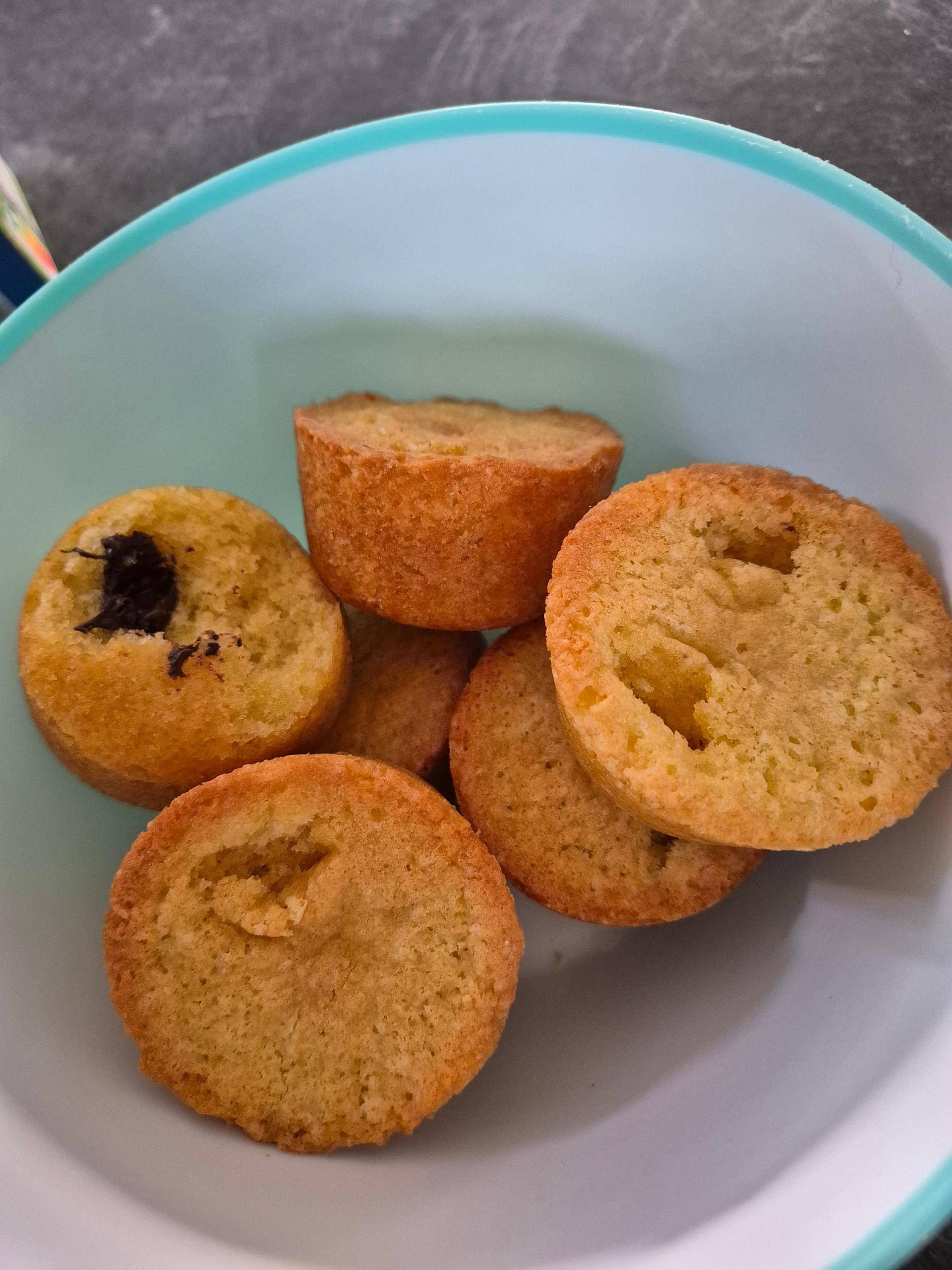 Cupcakes avec morceau de chocolat - Recepten Cake Factory Infinity | Tefal