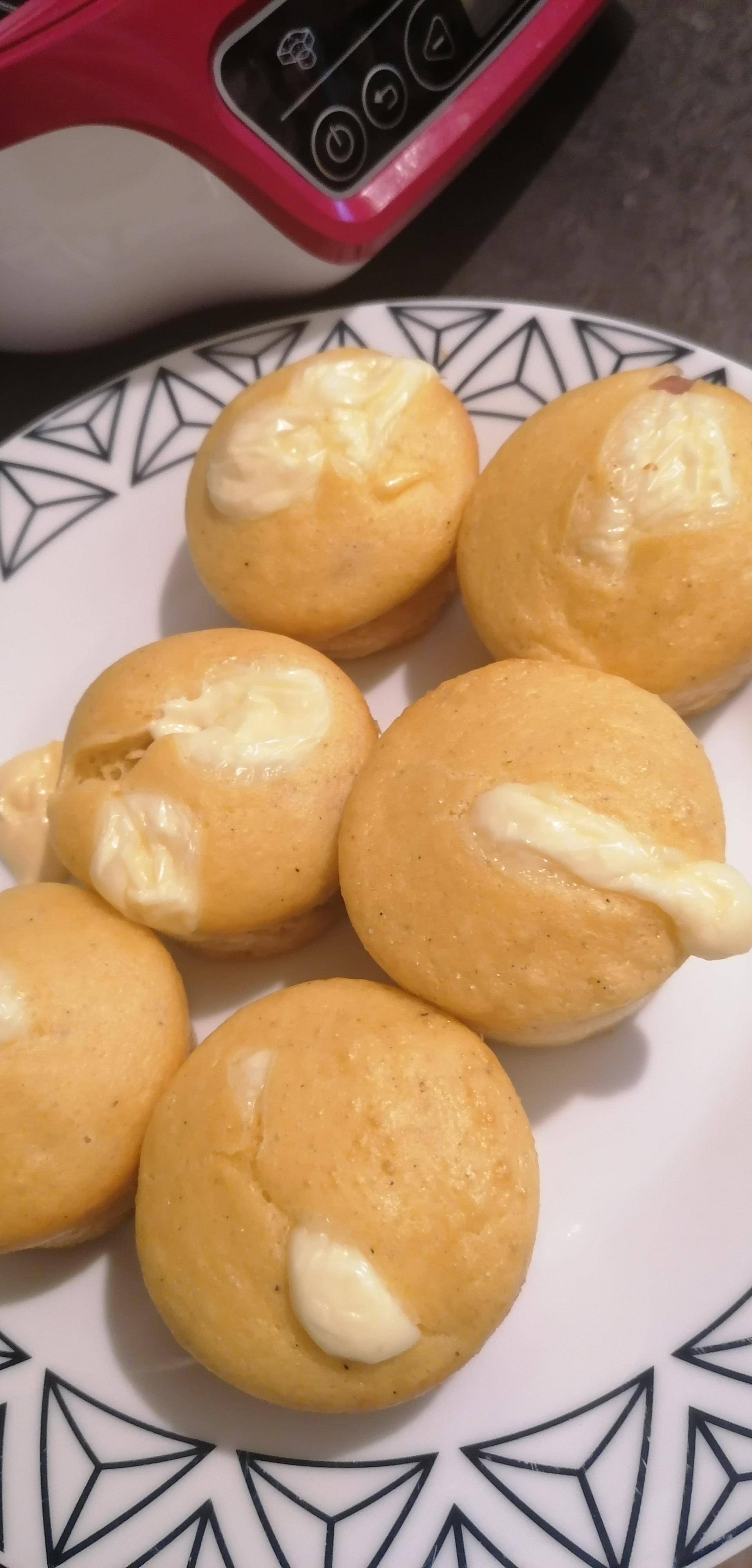 Muffins babybel vache kiri - Recette Cake Factory | Tefal