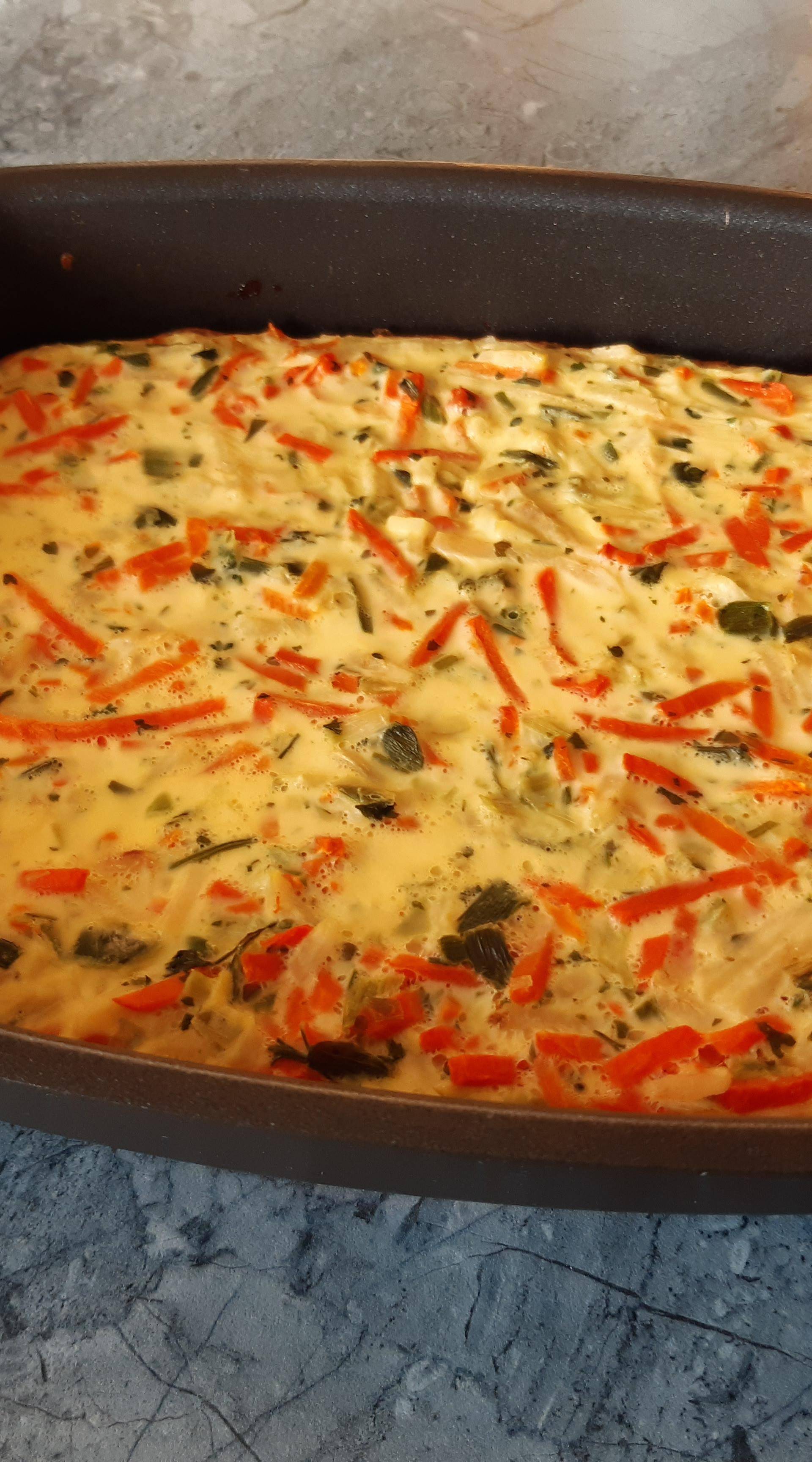 FLAN A LA JULIENNE DE LEGUMES - Recette Cake Factory | Tefal