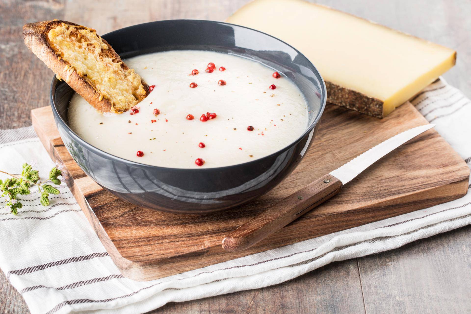 Velouté de chou fleur au comté - Recepten undefined | Tefal