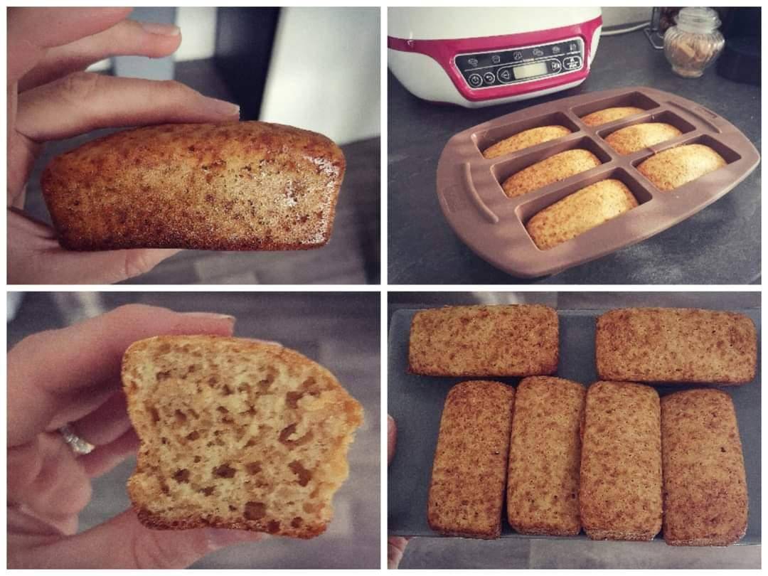 Quatre quart individuel allégé - Recepten Cake Factory Délices | Tefal