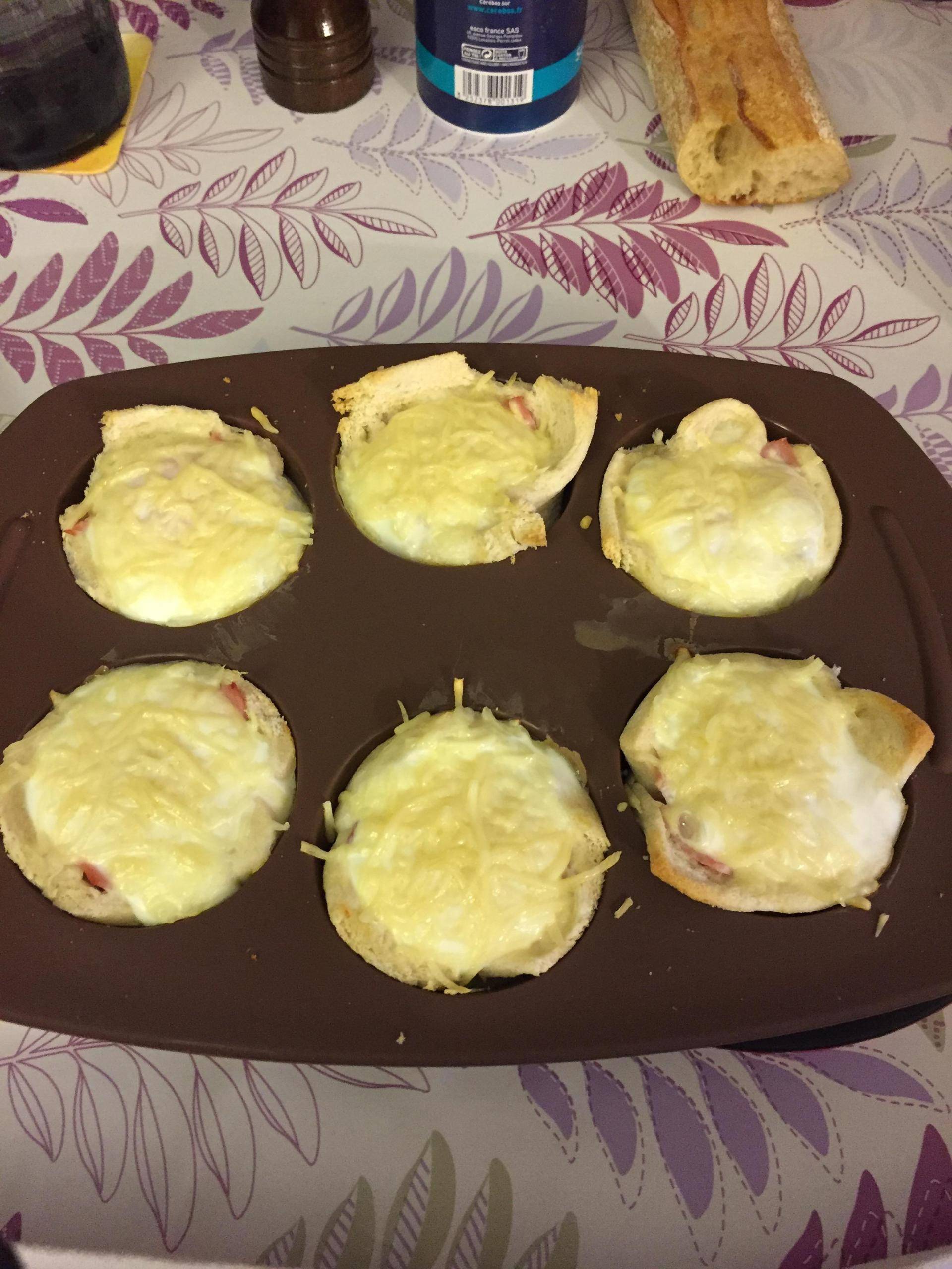 Muffins jambon, œufs, fromage - Recette Cake Factory | Tefal