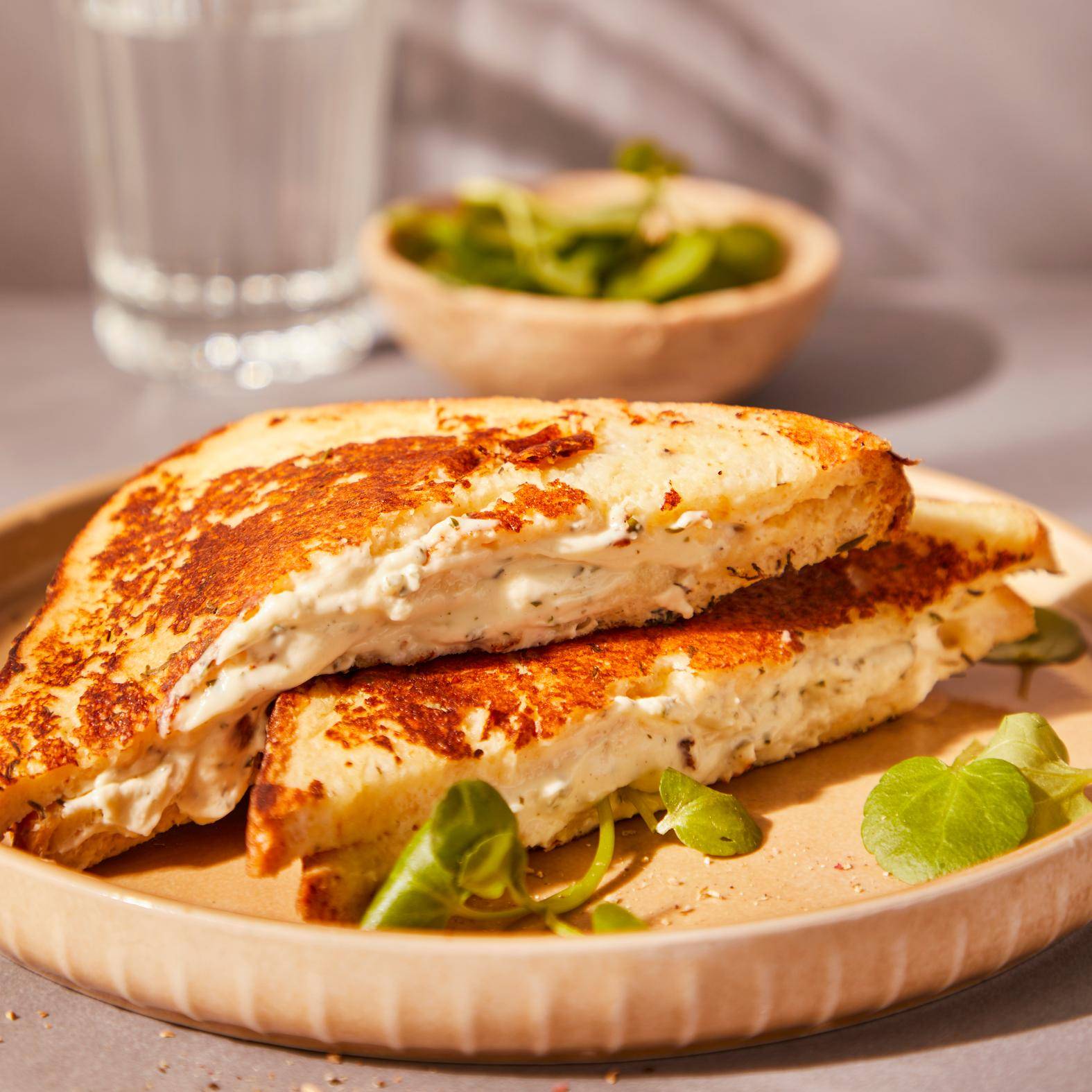 Pain perdu salé aux herbes et au fromage - Recepten Snack Collection MECHANICAL | Tefal