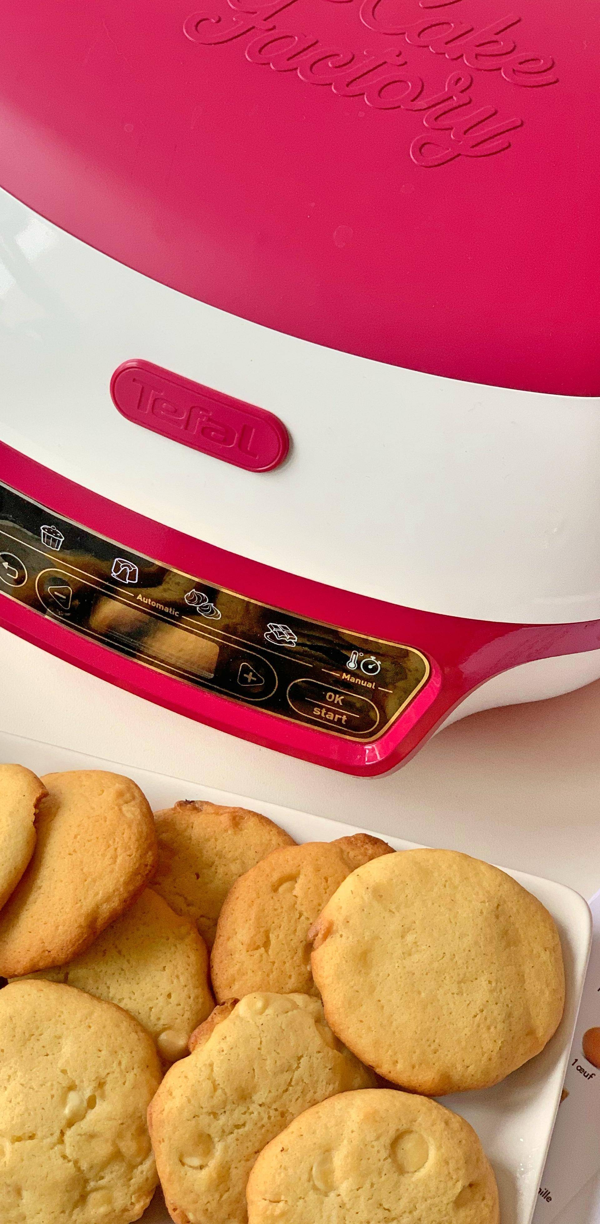Cookies chocolat blanc - Recette Cake Factory | Tefal
