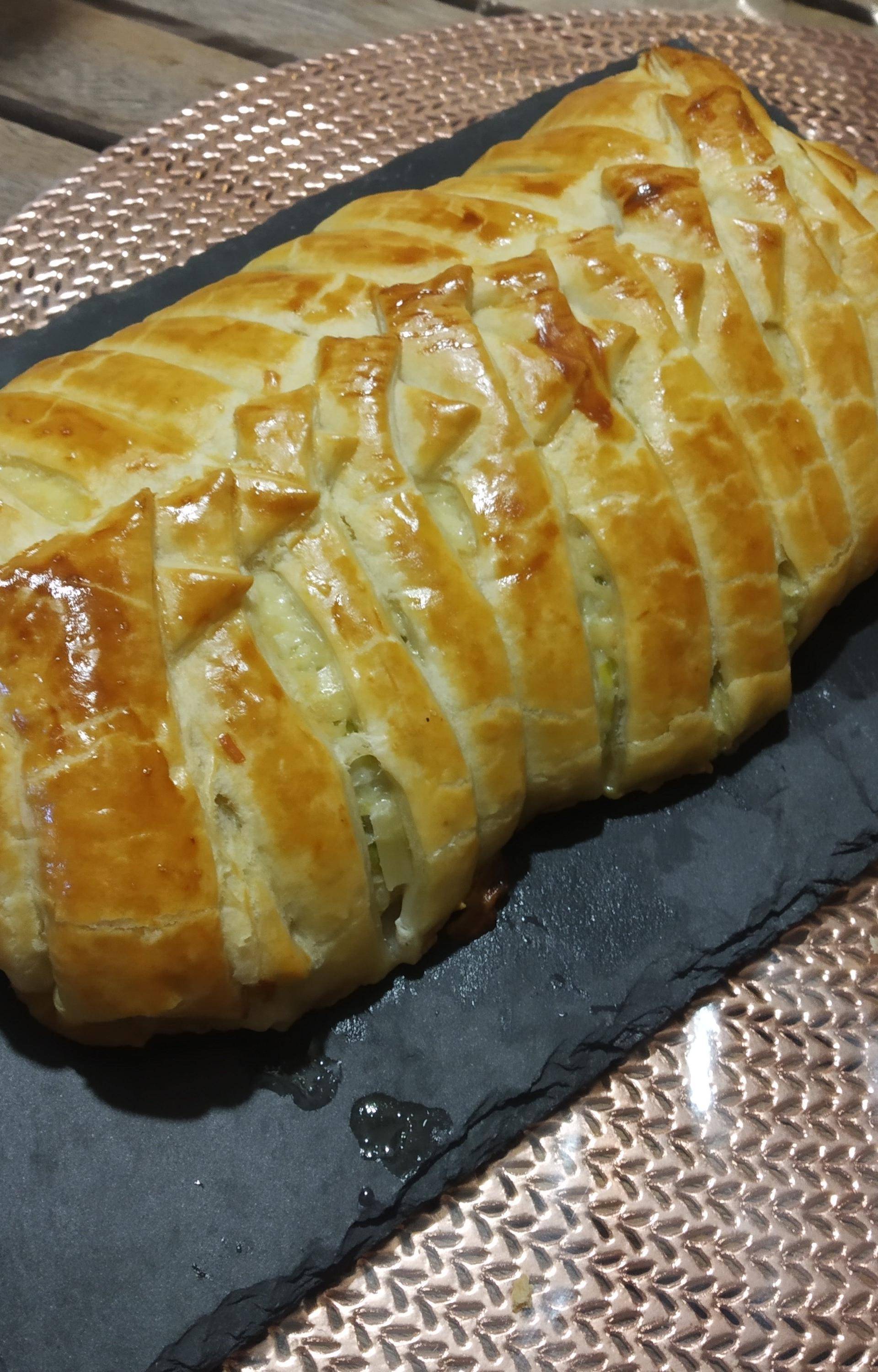 Feuilleté de saumon et poireaux - Recette Cake Factory | Tefal
