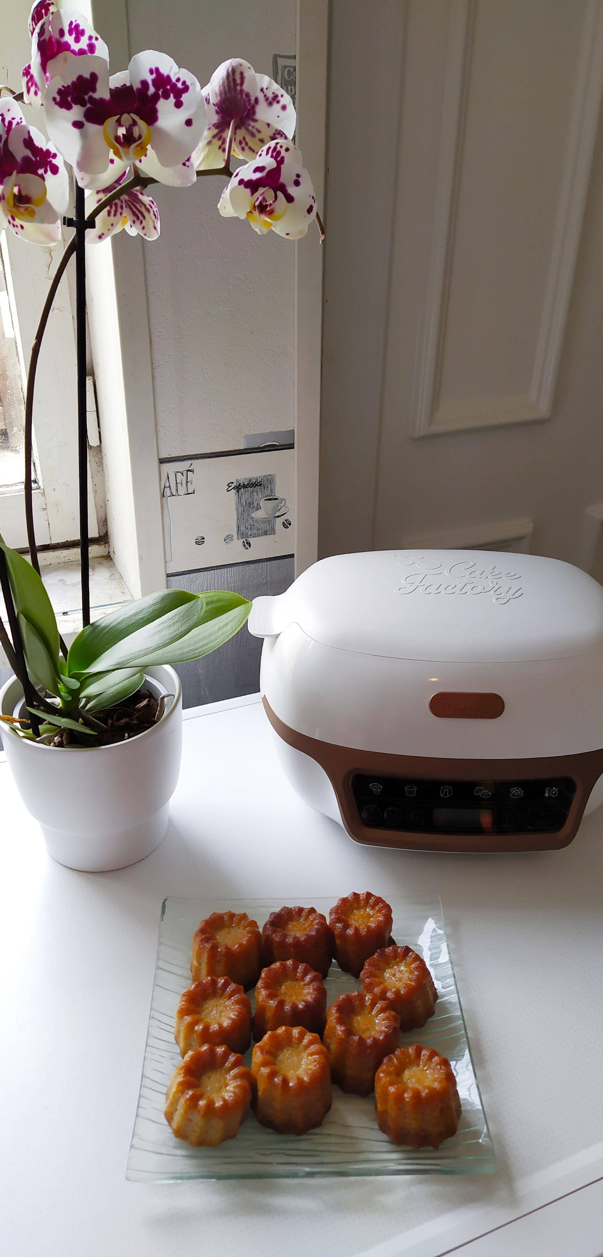 Cannelés sans lactose - Recette Cake Factory | Tefal