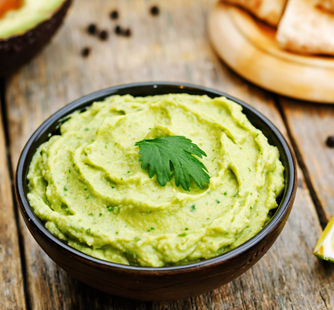 Houmous crémeux avocat épinards - Recepten Hachoir Manuel 5 secondes 900mL | Tefal