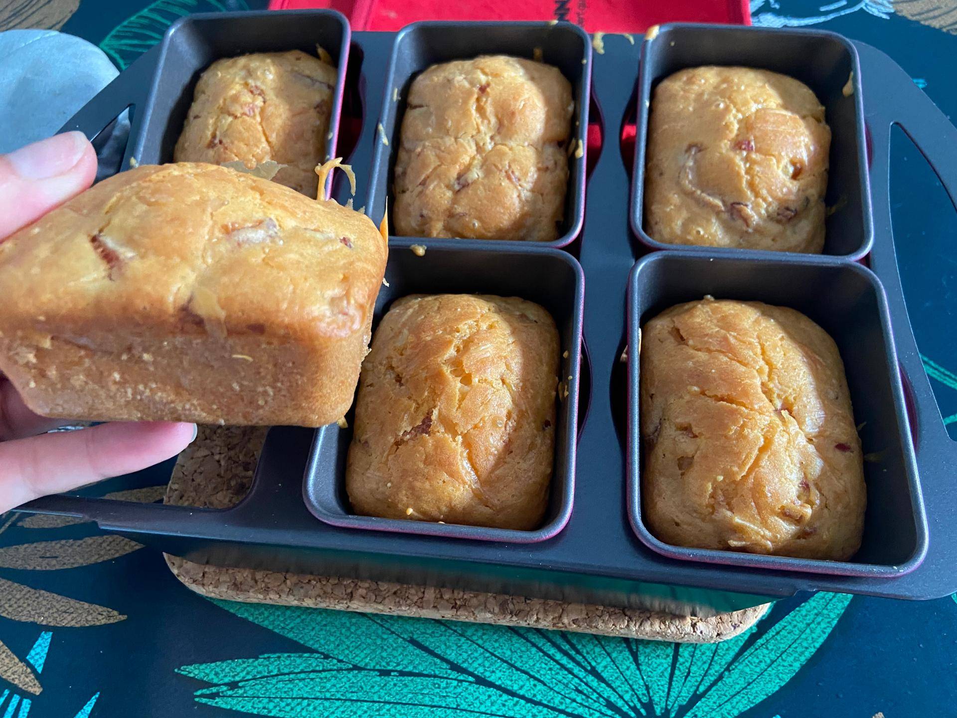 Cake salé aux lardons - Recepten Cake Factory Délices | Tefal