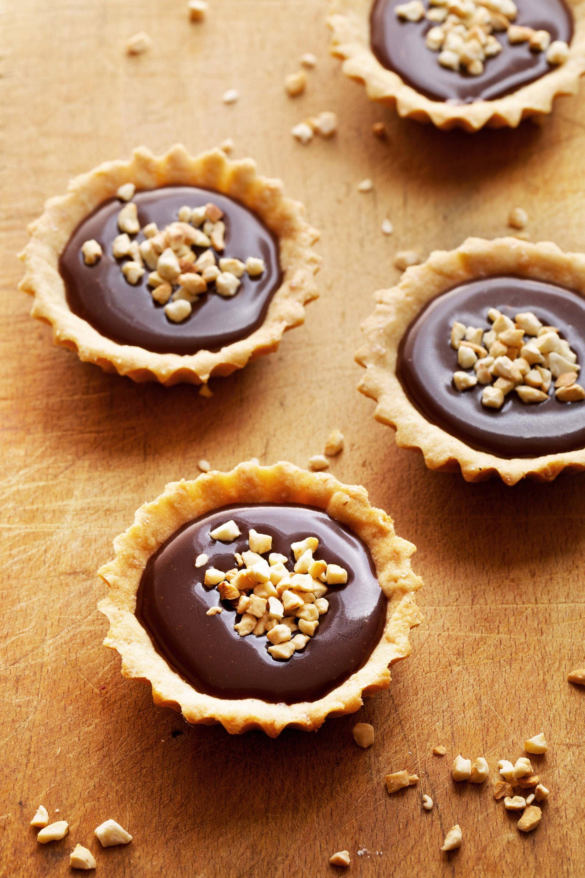 Tartelettes au chocolat et à la noisette - Recette Cake Factory | Tefal