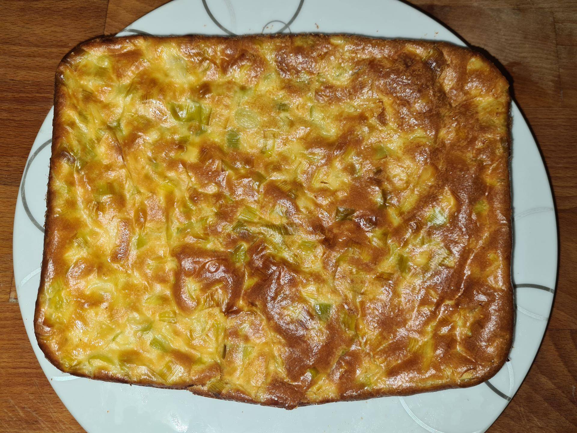 Quiche healty aux poireaux - Recepten Cake Factory | Tefal