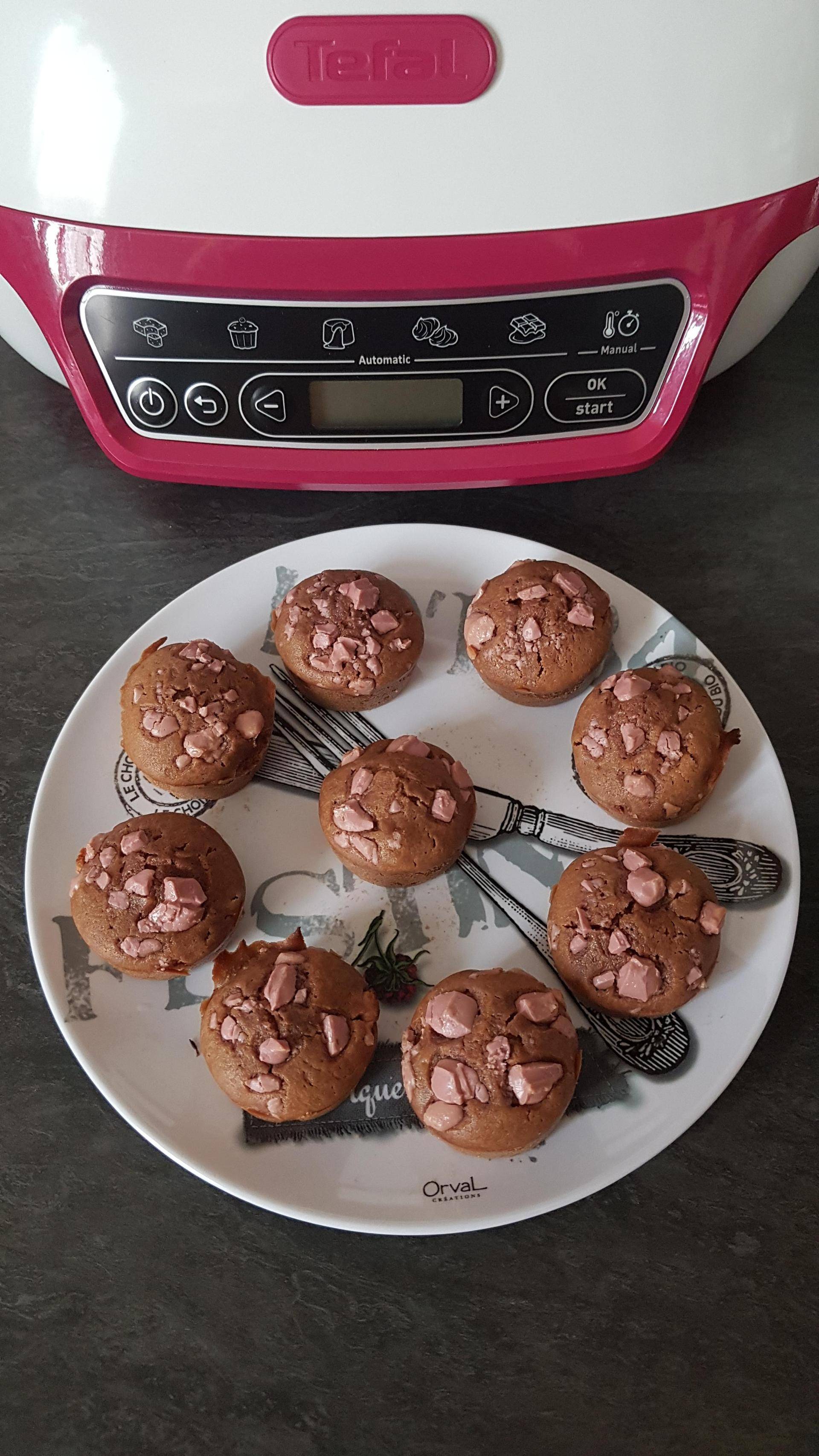 Mini moelleux au chocolat au lait - Recette Cake Factory | Tefal