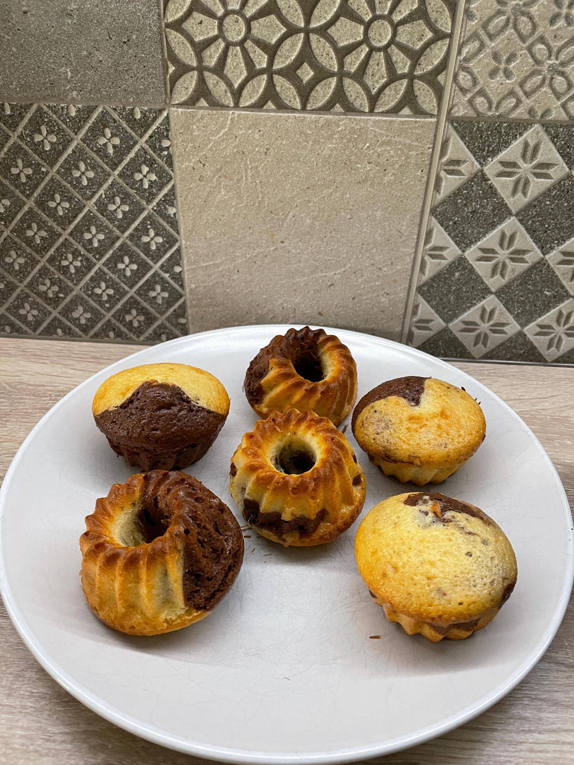 Marbré chocolat et vanille - Recepten Cake Factory | Tefal