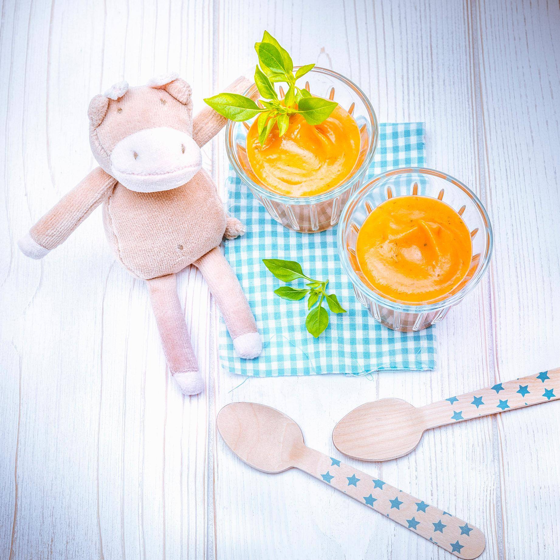 Soup'purée tomate et basilic à partir de 6 mois - Recette undefined | Tefal