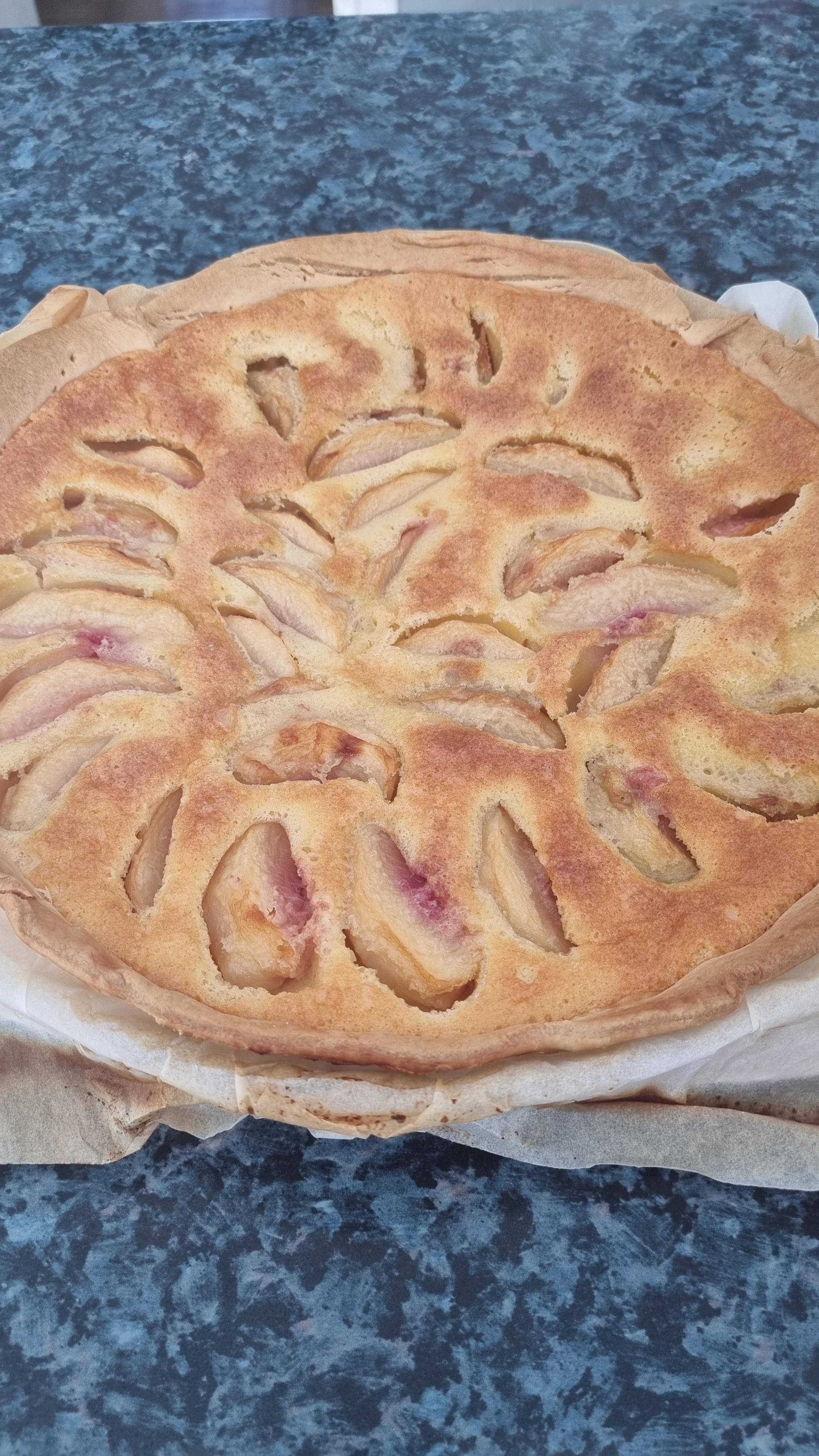 Tarte aux pêches - Recepten Cake Factory Infinity | Tefal
