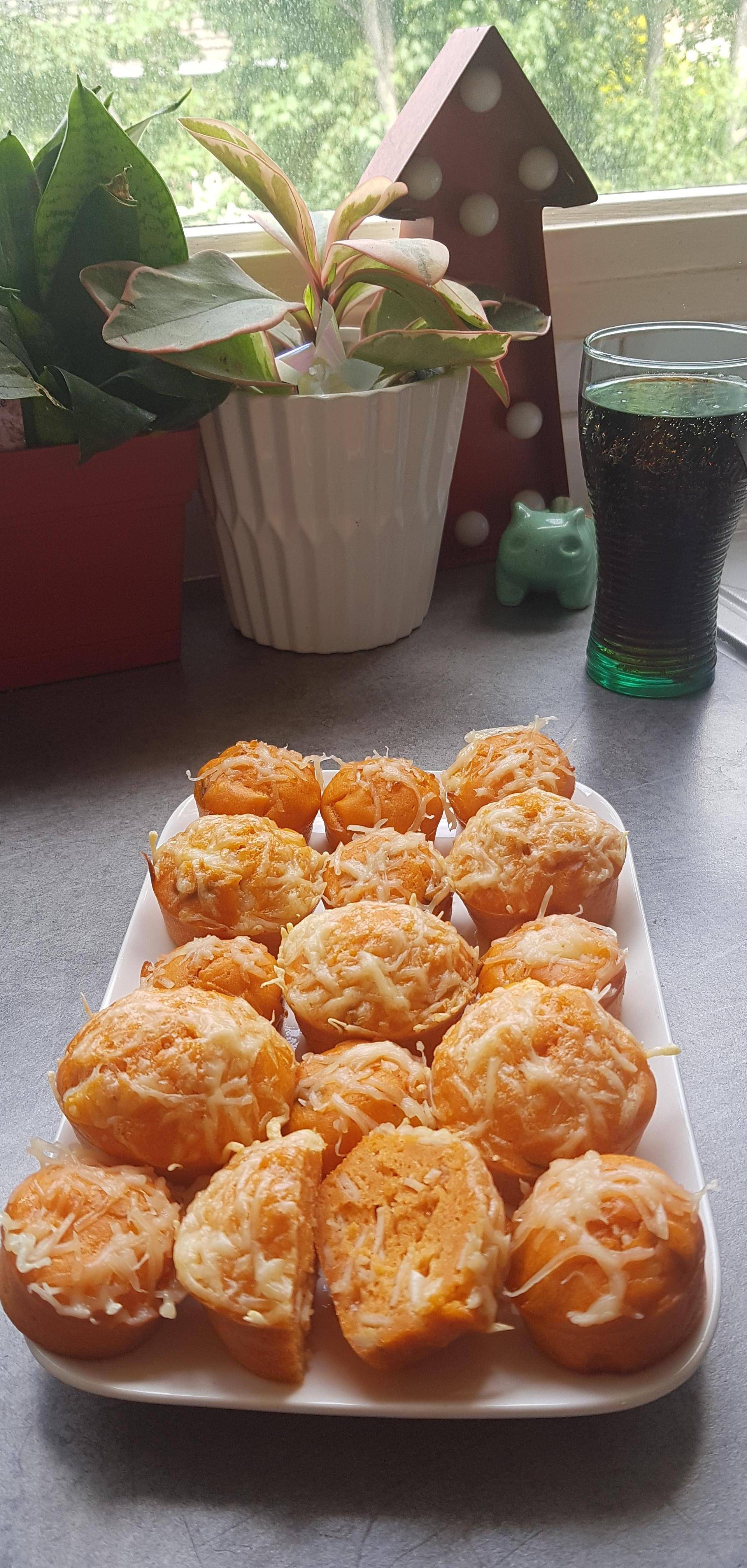 Muffins de la Reine (pizza) - Recette Cake Factory | Tefal
