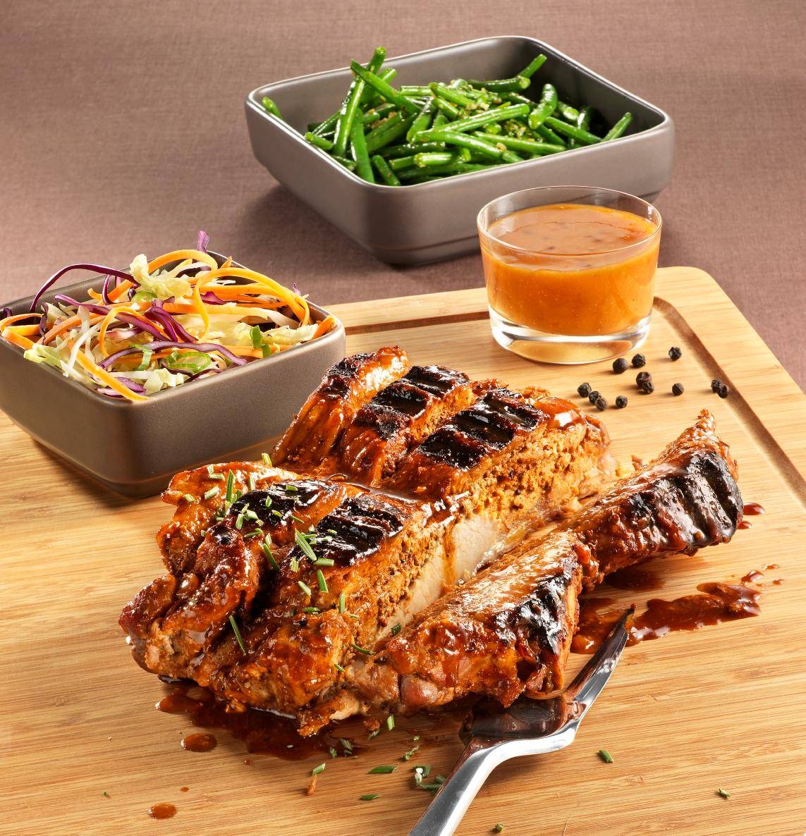 Côtes désossées sauce barbecue sucrée - Recette OptiGrill + | Tefal