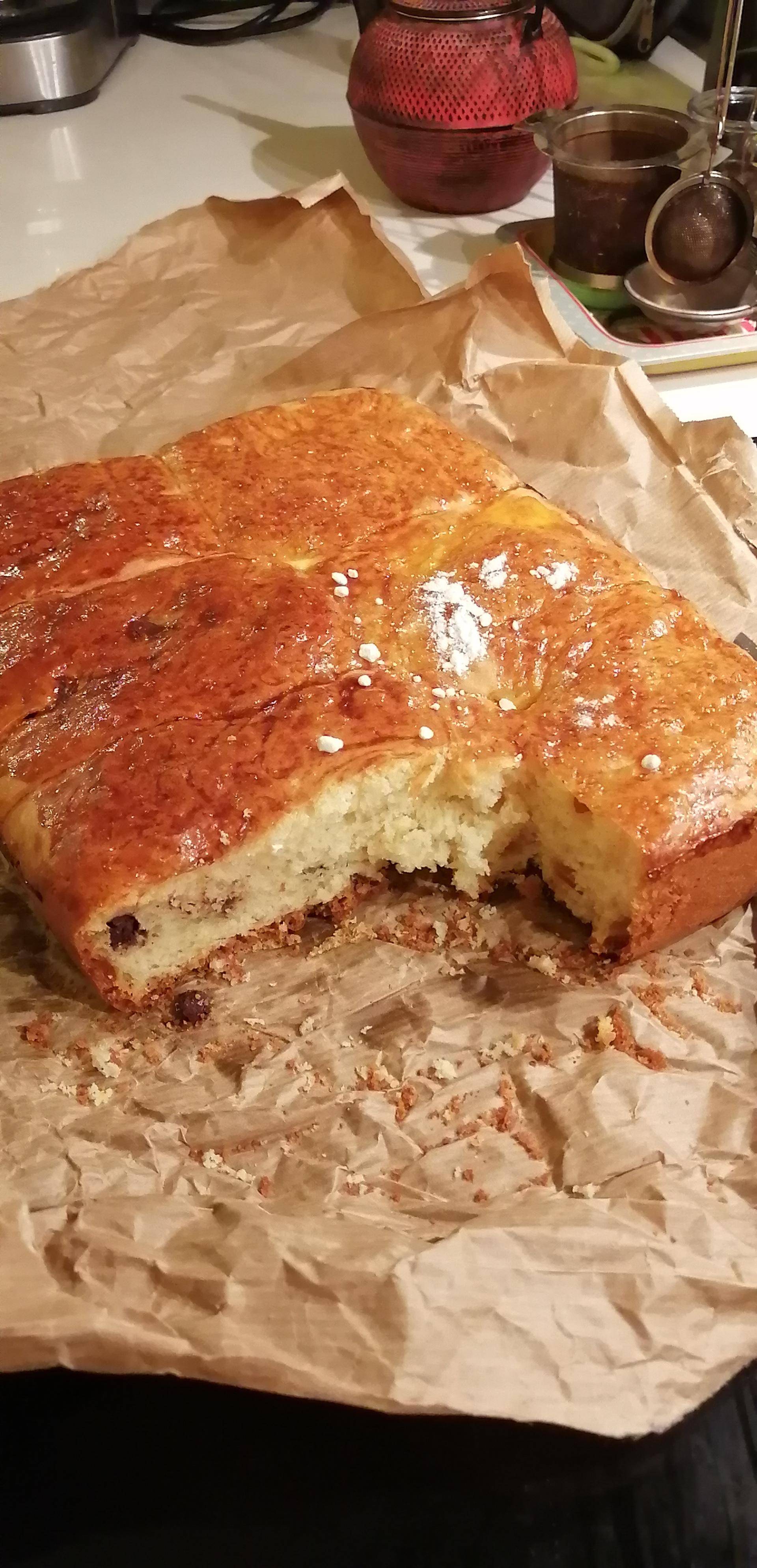Brioche légère pépites - Recepten Cake Factory | Tefal