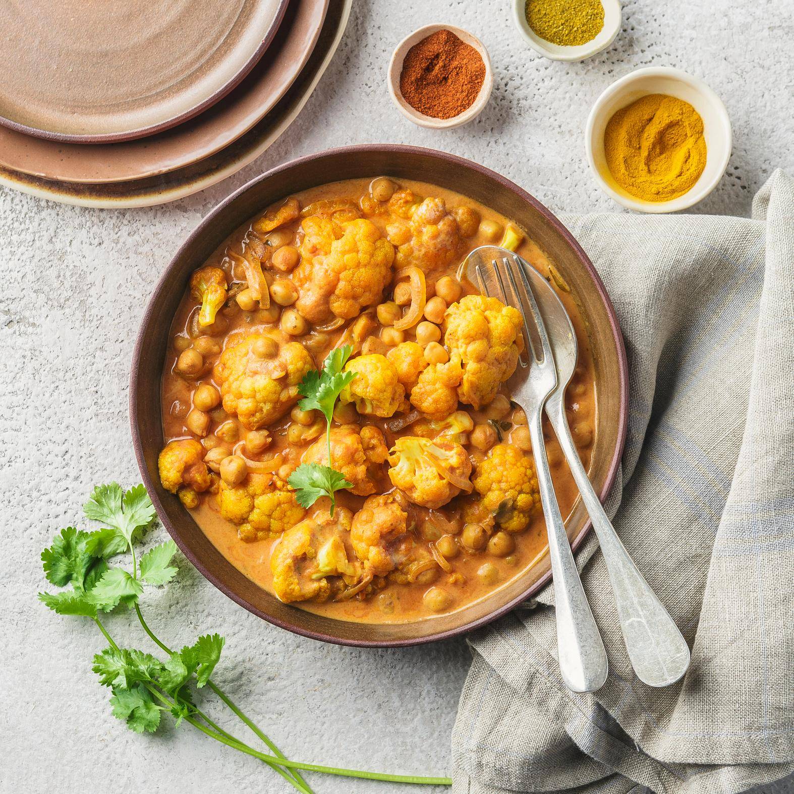 Tikka Masala de chou-fleur - Recepten Poêles et Casseroles | Tefal