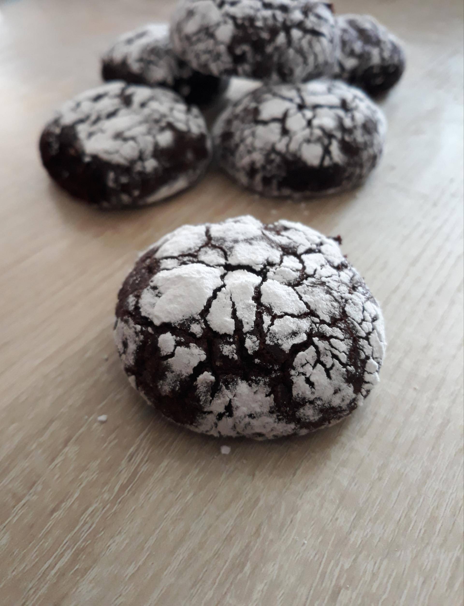 Craquelés fondants au cacao - Recepten Cake Factory | Tefal