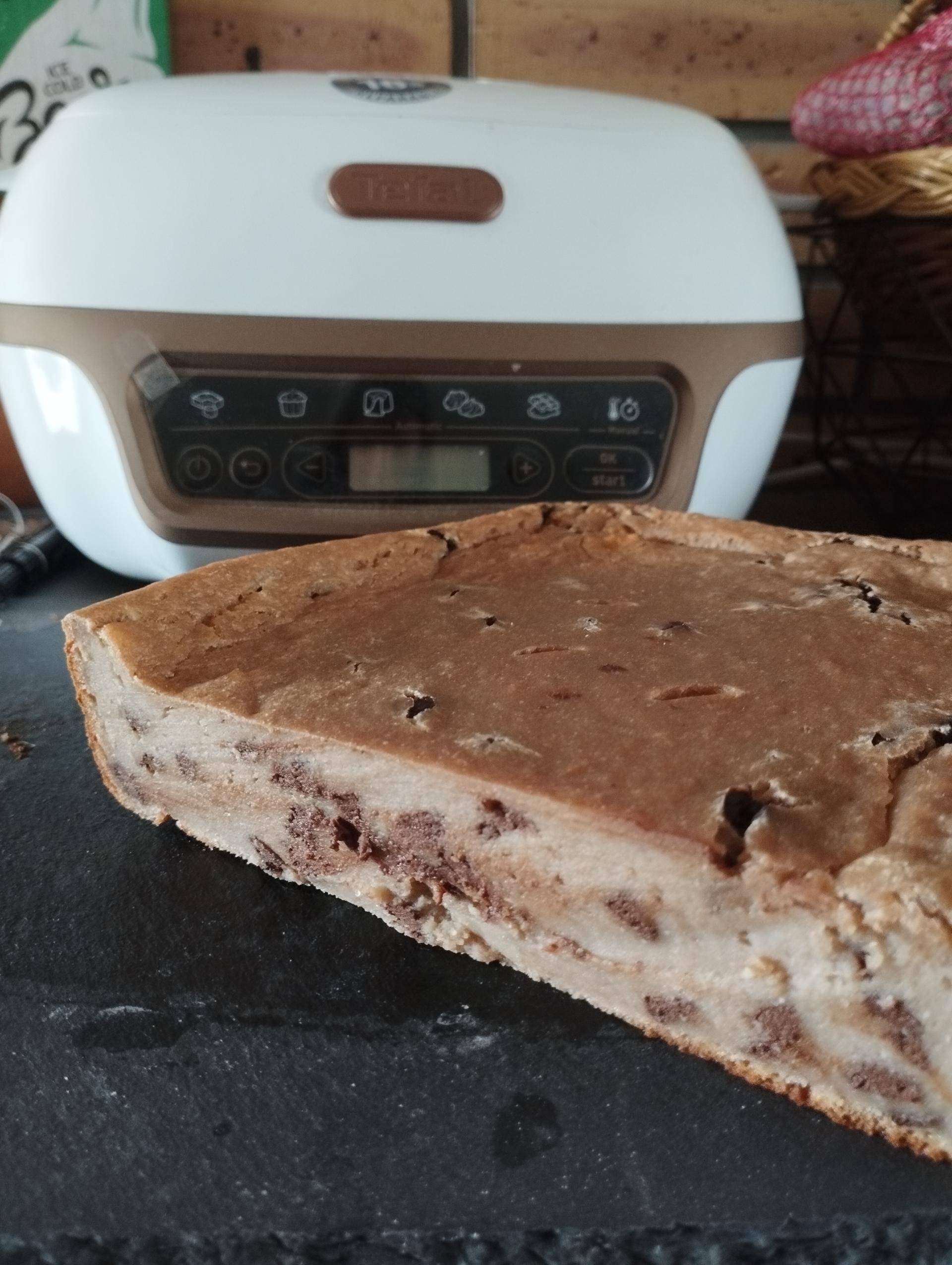 Pudding aux pépites de chocolat - Recepten Cake Factory | Tefal