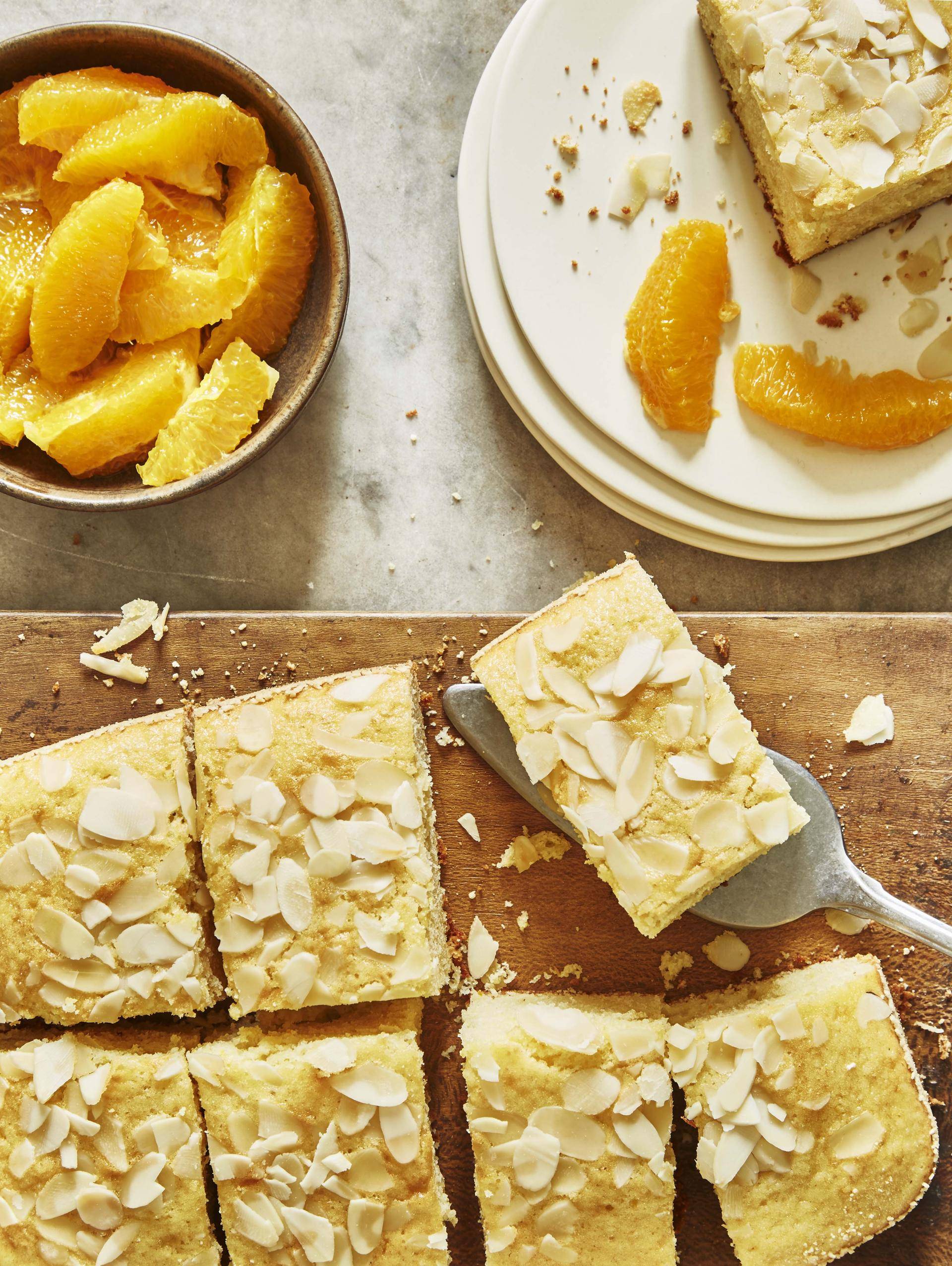 Gâteau à la chapelure, amande et orange - Recepten Cake Factory | Tefal