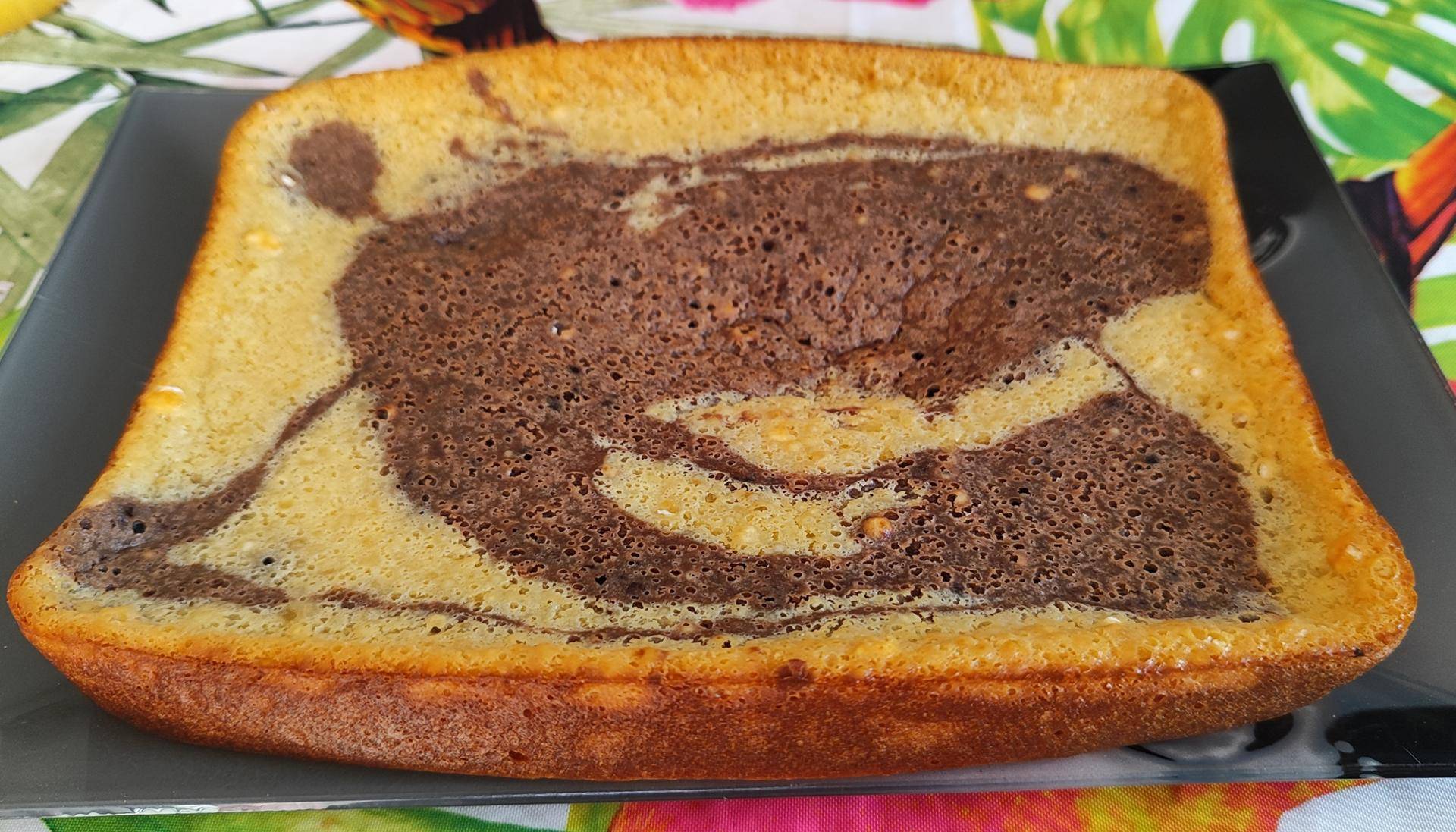 Madeleine géante marbré - Recepten Cake Factory | Tefal