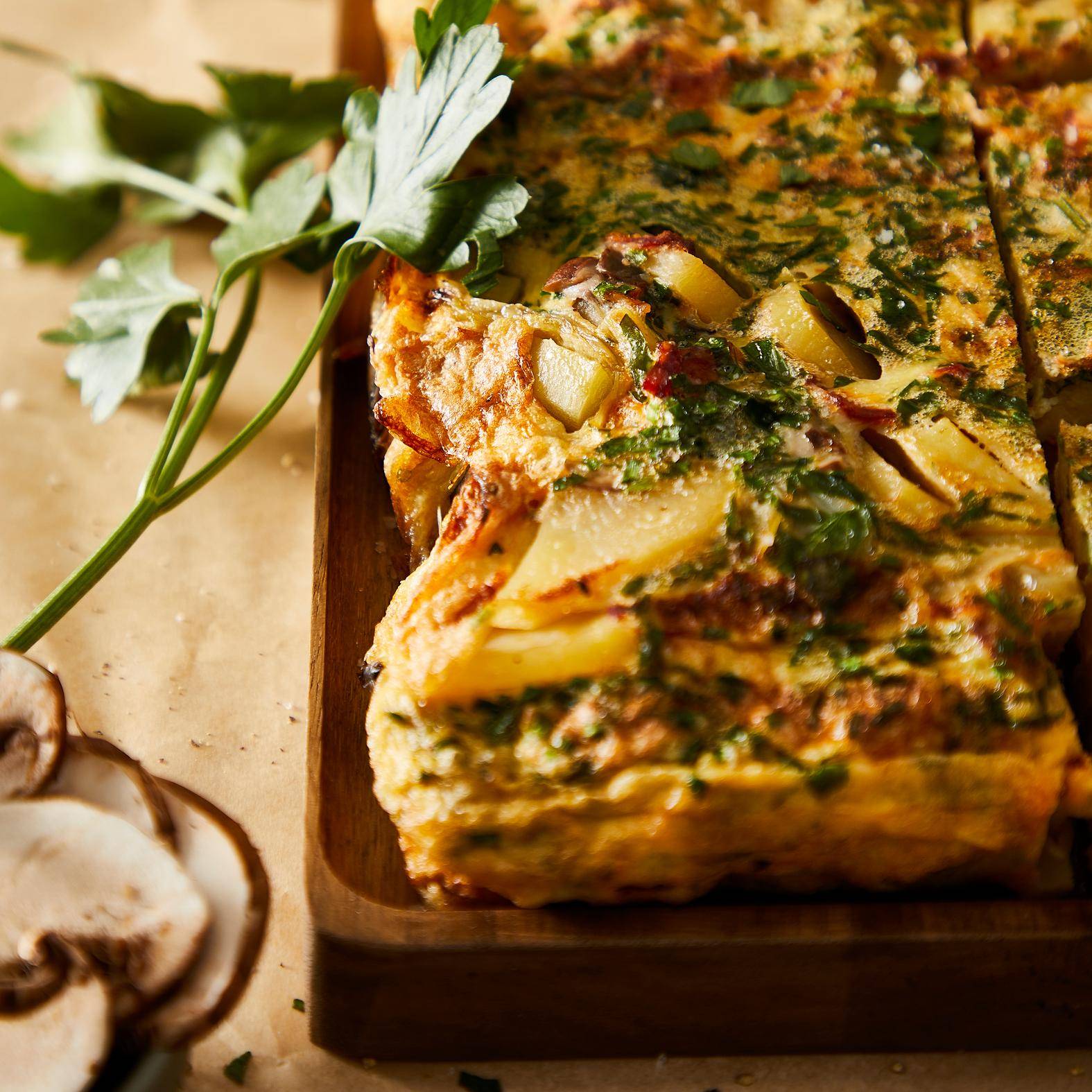 Potato tortilla - Recepten Snack Collection MECHANICAL | Tefal