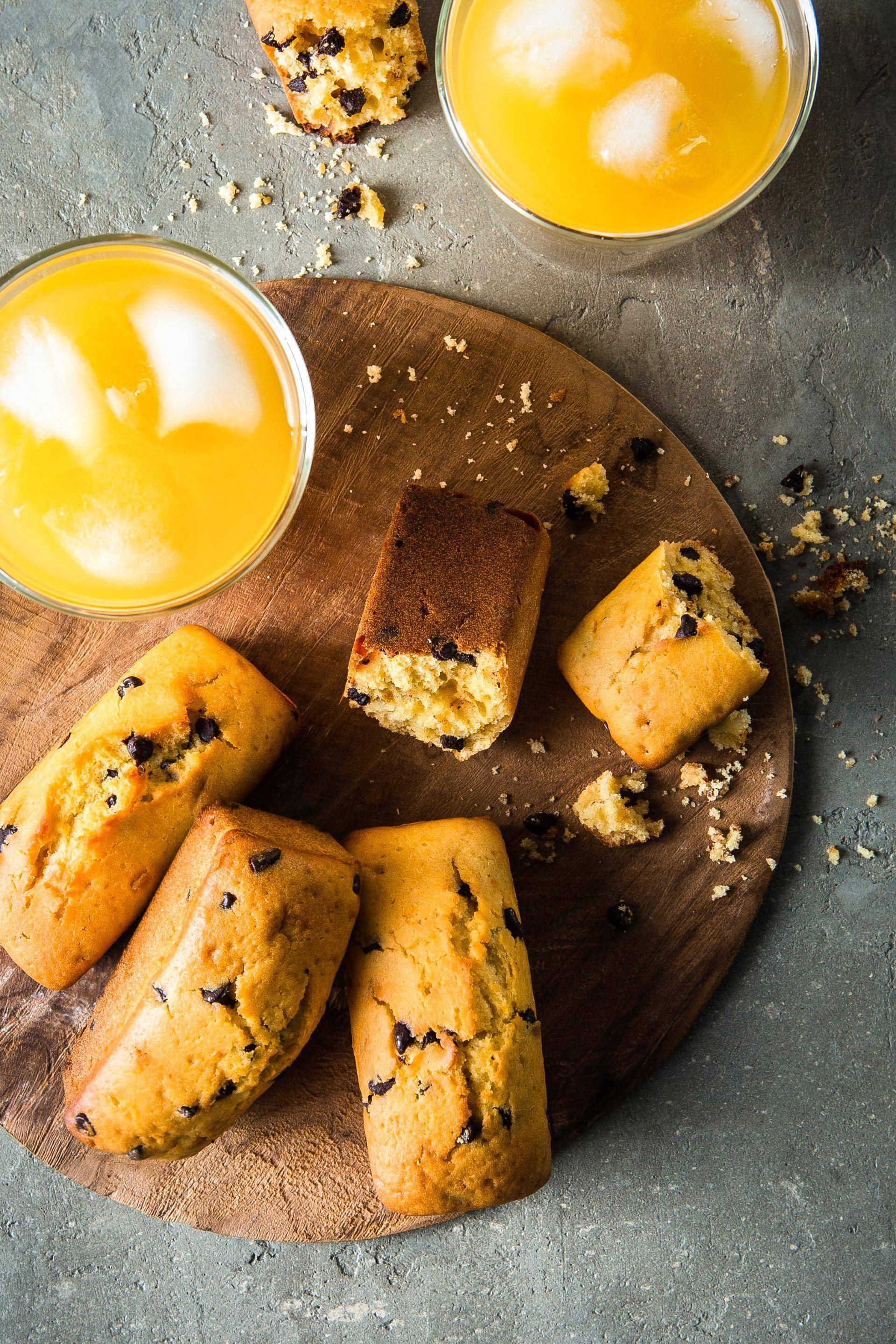 Cakes à l’orange et aux pépites de chocolat - Recette Cake Factory | Tefal