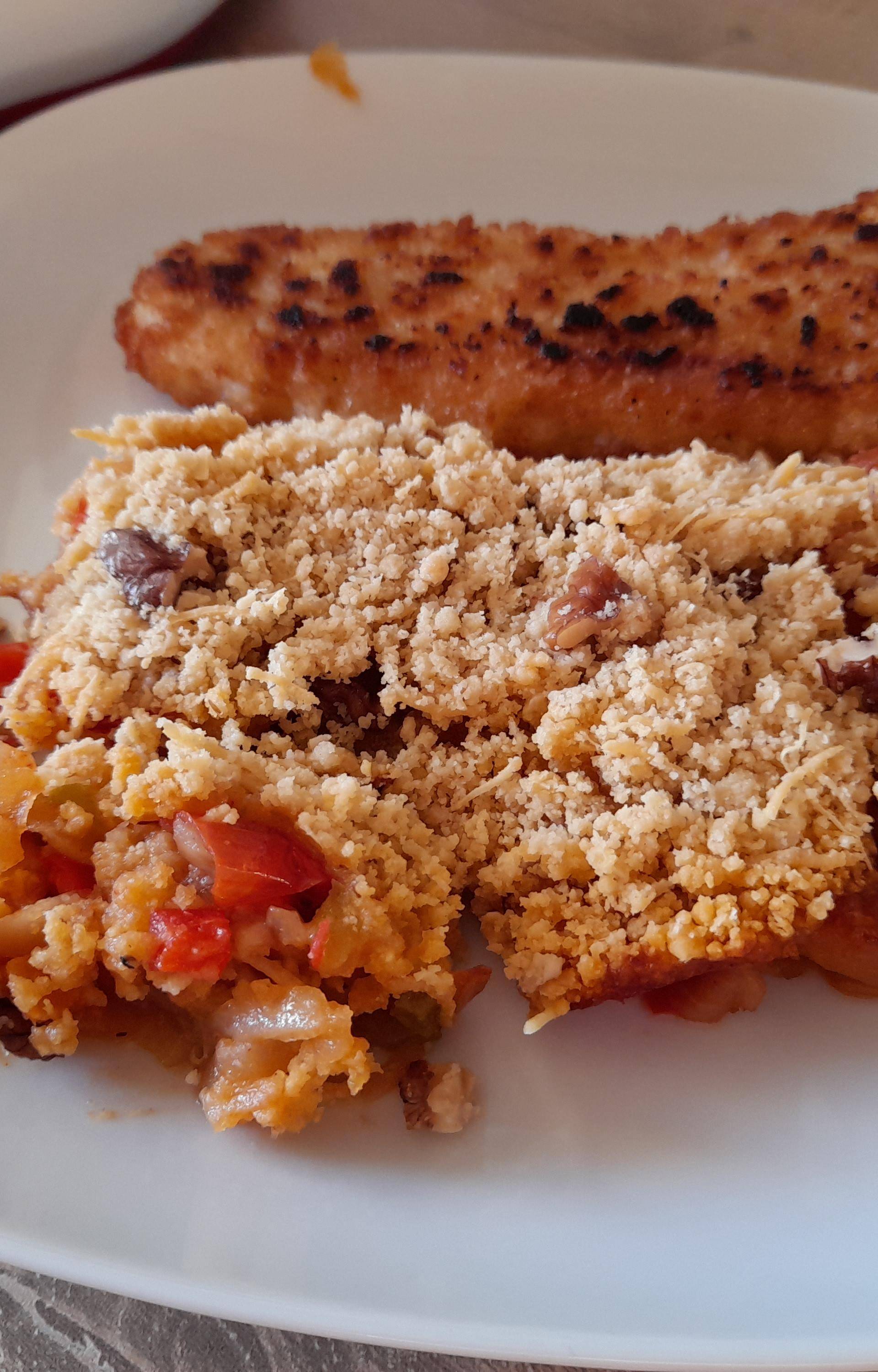 Crumble de légumes rouges - Recette Cake Factory | Tefal