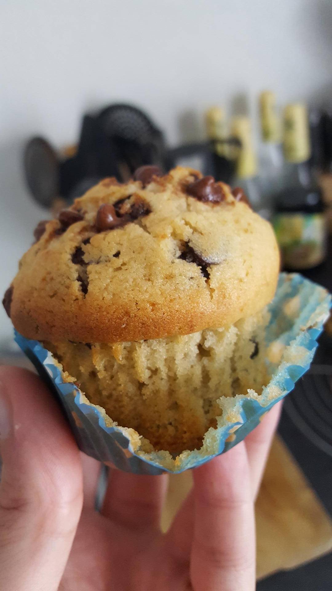 Vrais muffins pépites chocolat - Recette Cake Factory | Tefal