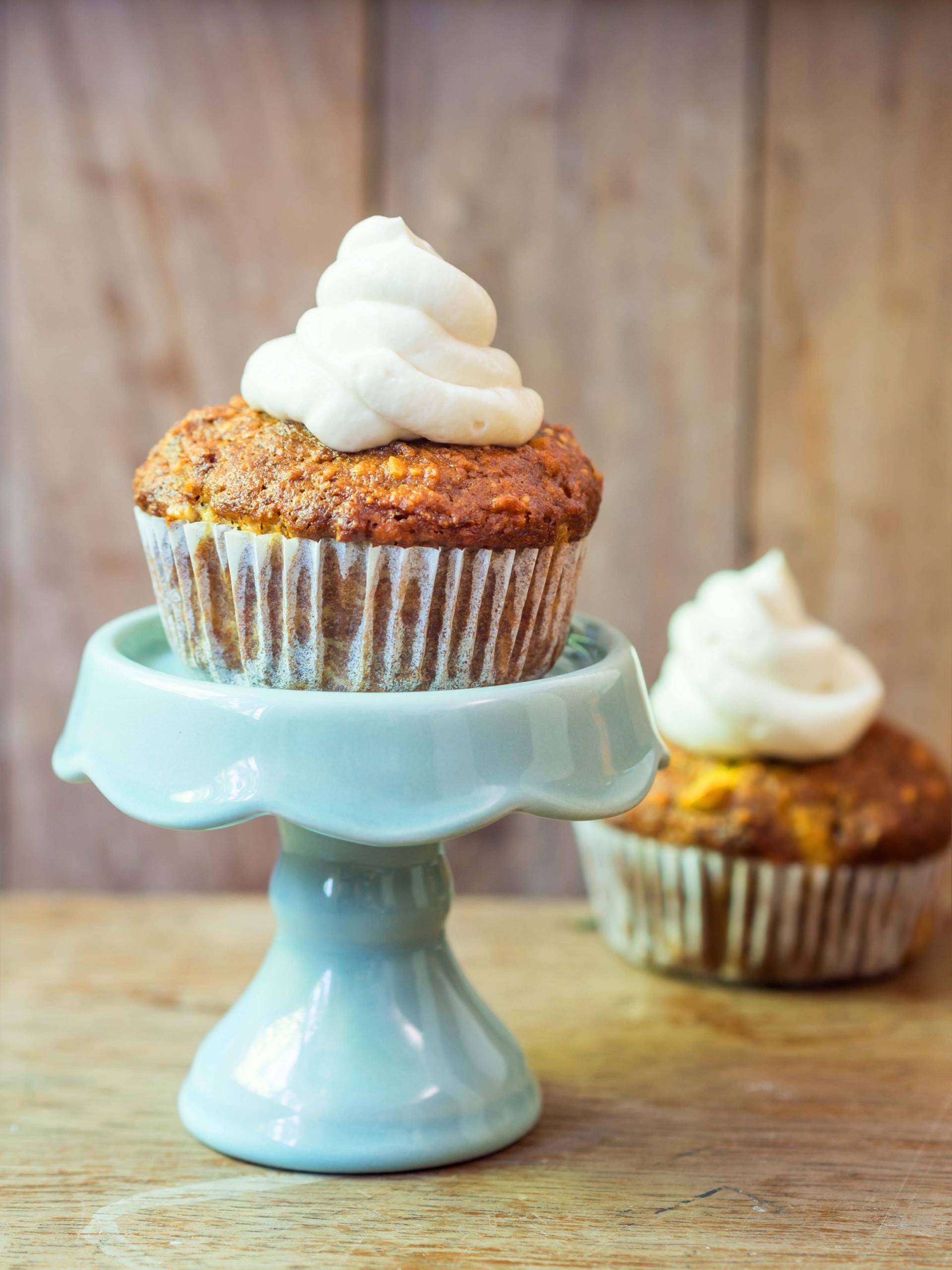 Cupcakes à la carotte vegan - Recette Cake Factory | Tefal