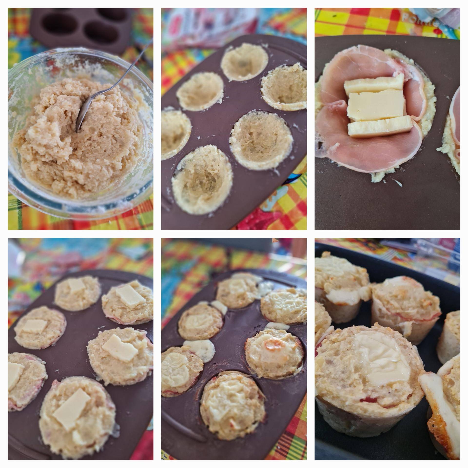 Mes petits nids de raclette. - Recette Cake Factory | Tefal