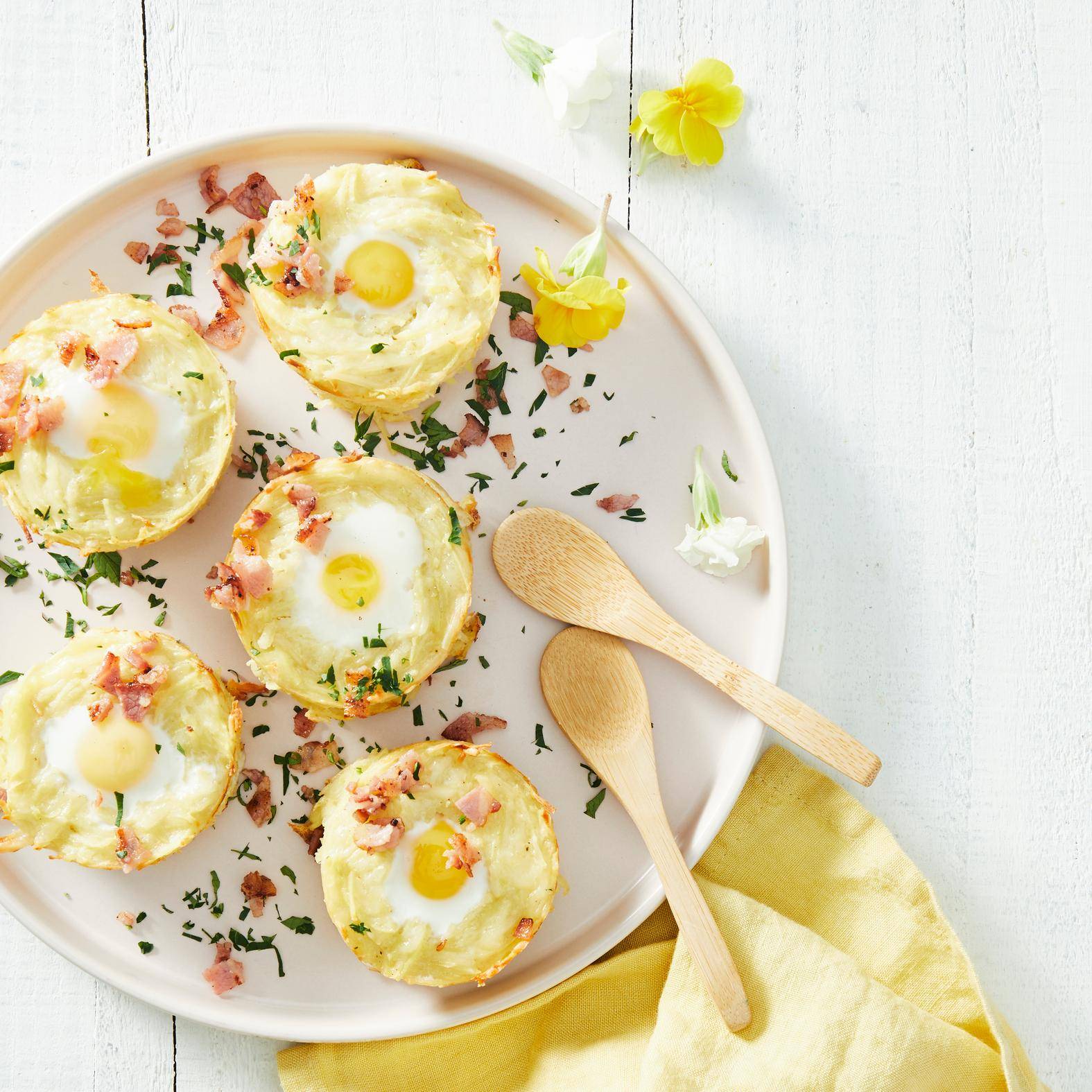 Nids de pomme de terre - Recepten Cake Factory | Tefal