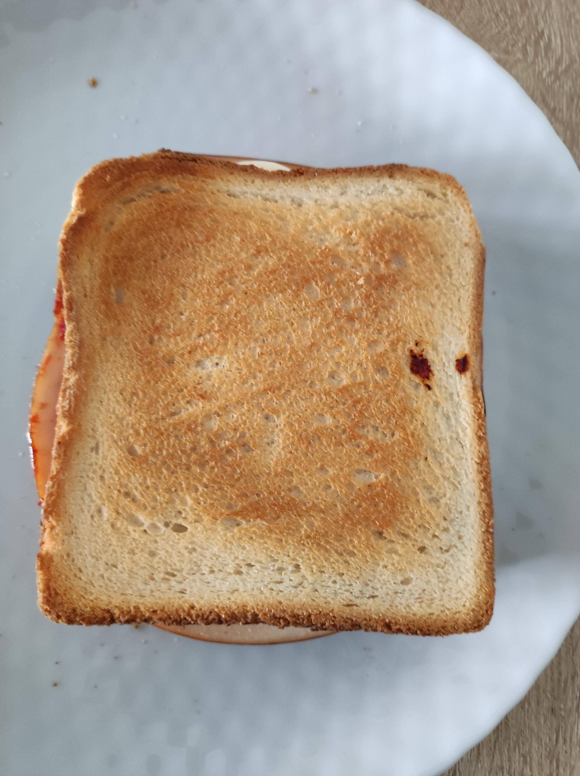 Croc monsieur avec épinards. - Recette Cake Factory | Tefal