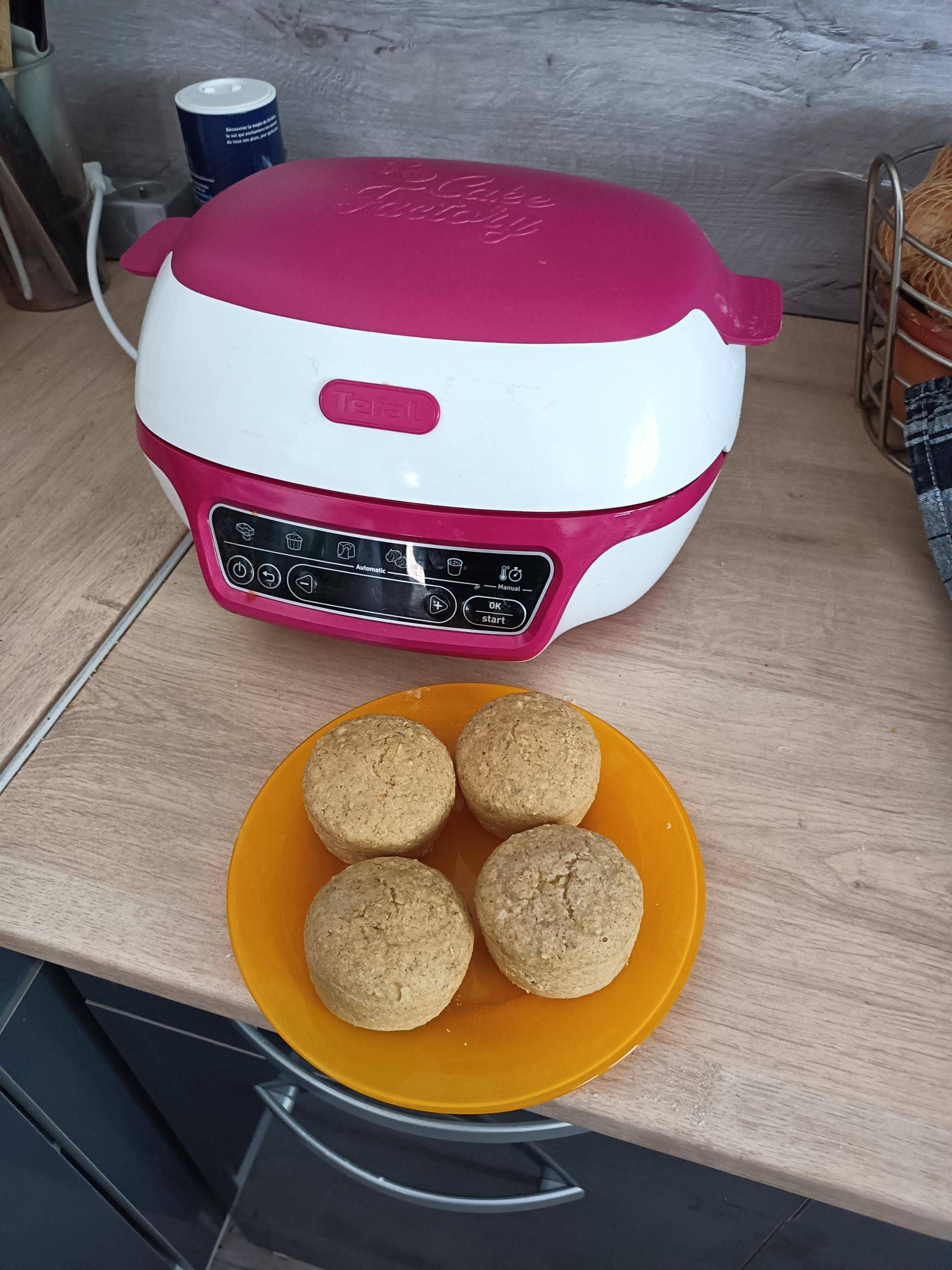 Muffins au flocons d'avoine - Recepten Cake Factory | Tefal