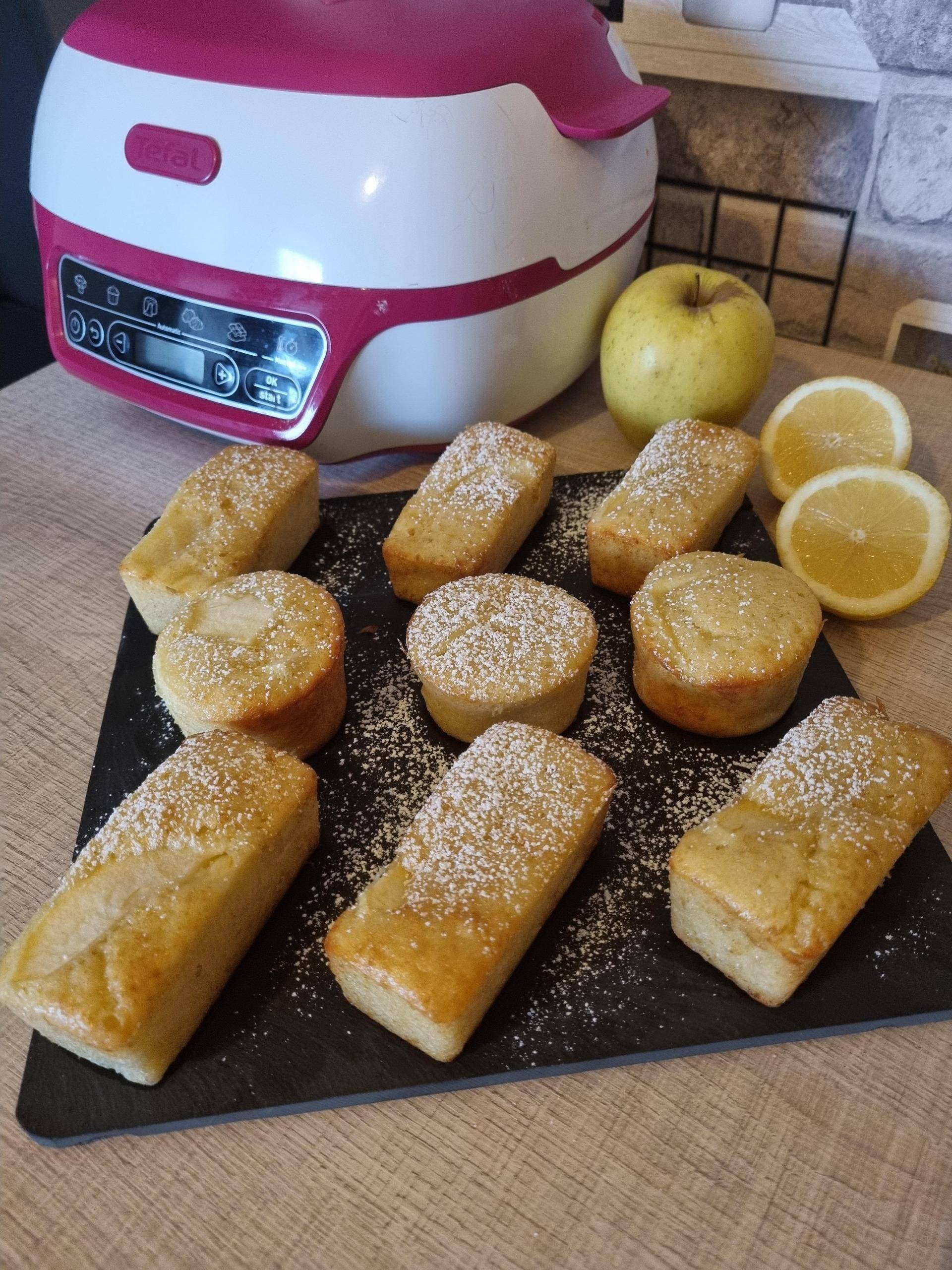 Gateau yaourt citron pomme - Recepten Cake Factory | Tefal
