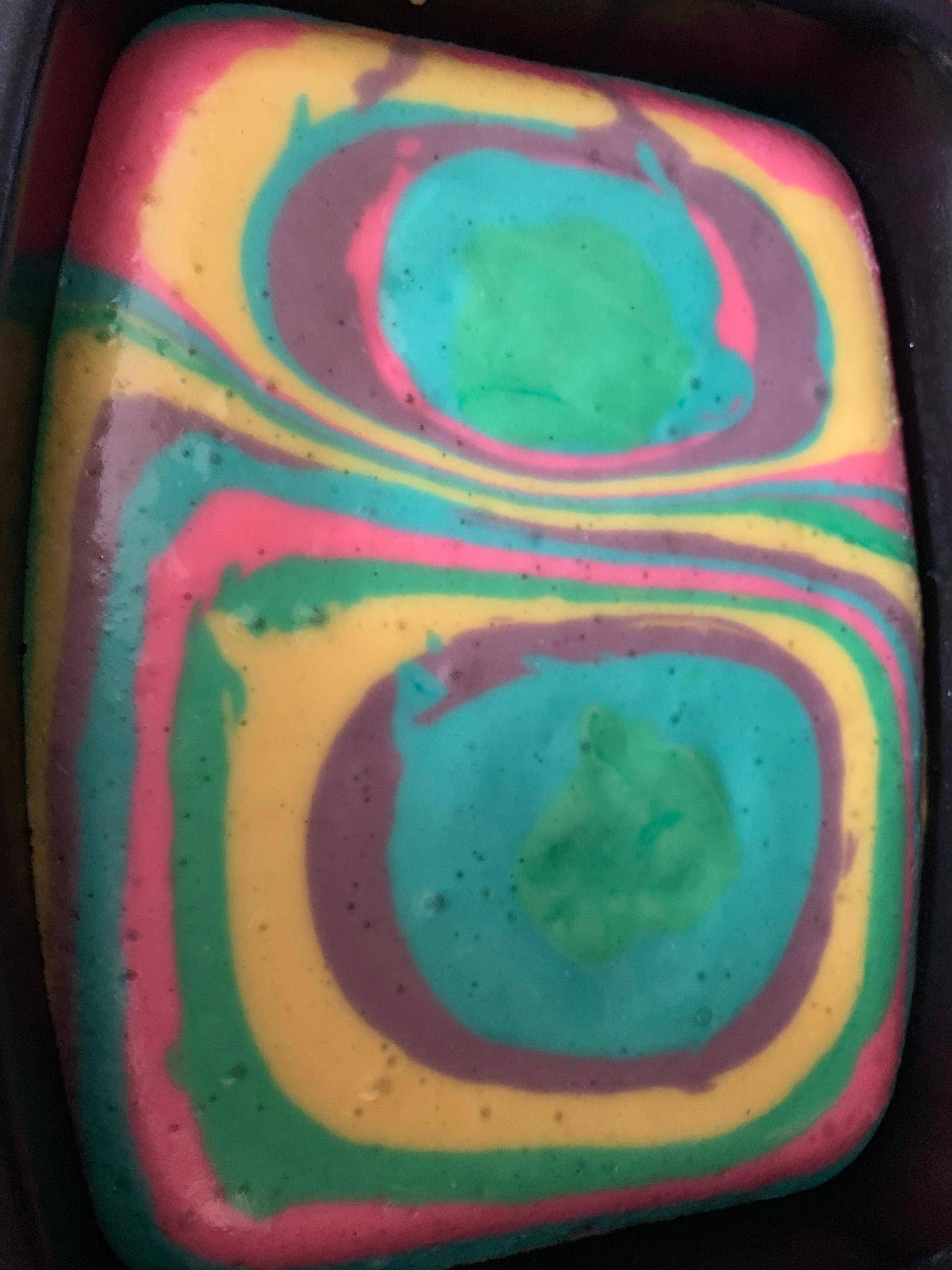 Gâteau arc en ciel sans œuf - Recette Cake Factory | Tefal