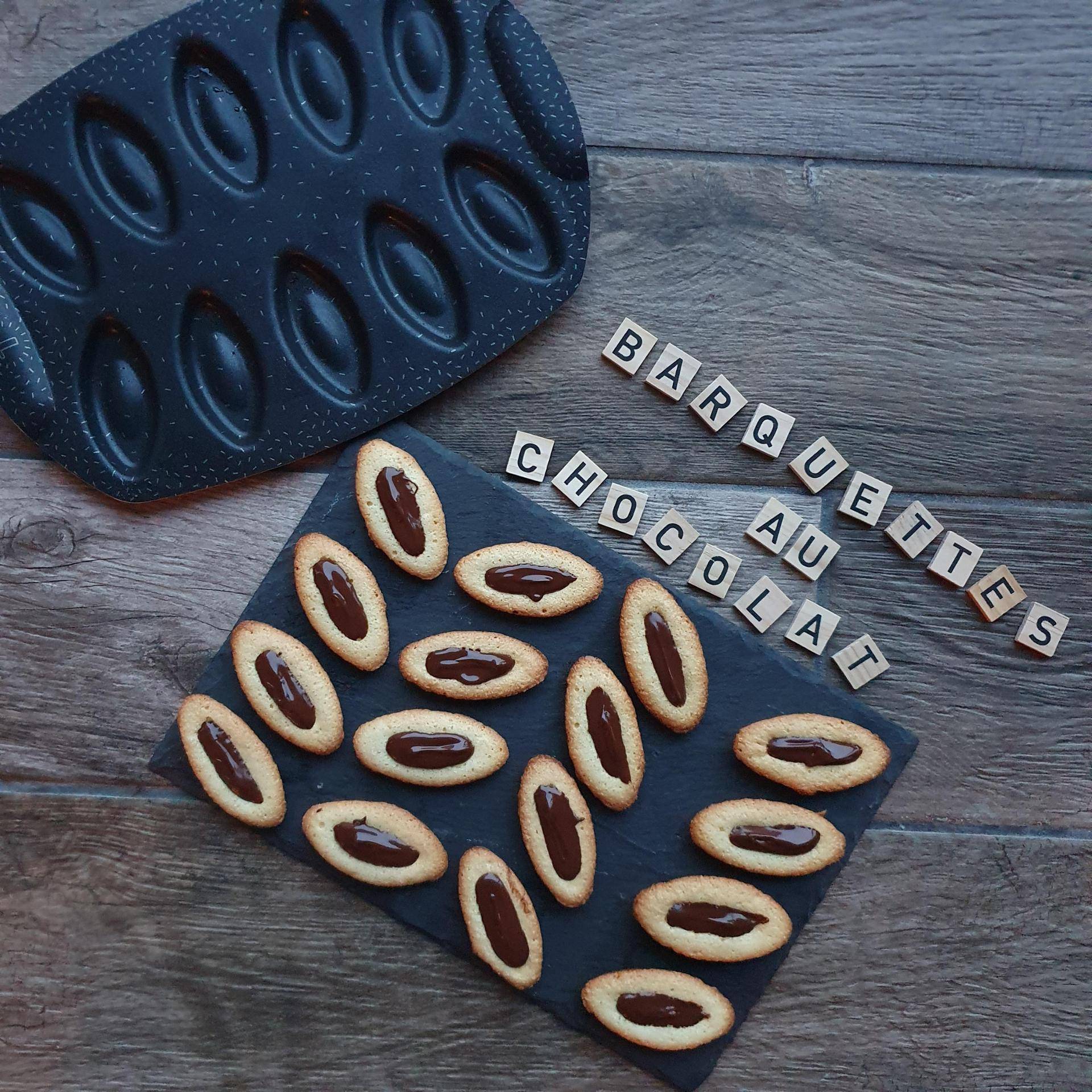 Barquettes au chocolat (type Lu) - Recepten Cake Factory | Tefal