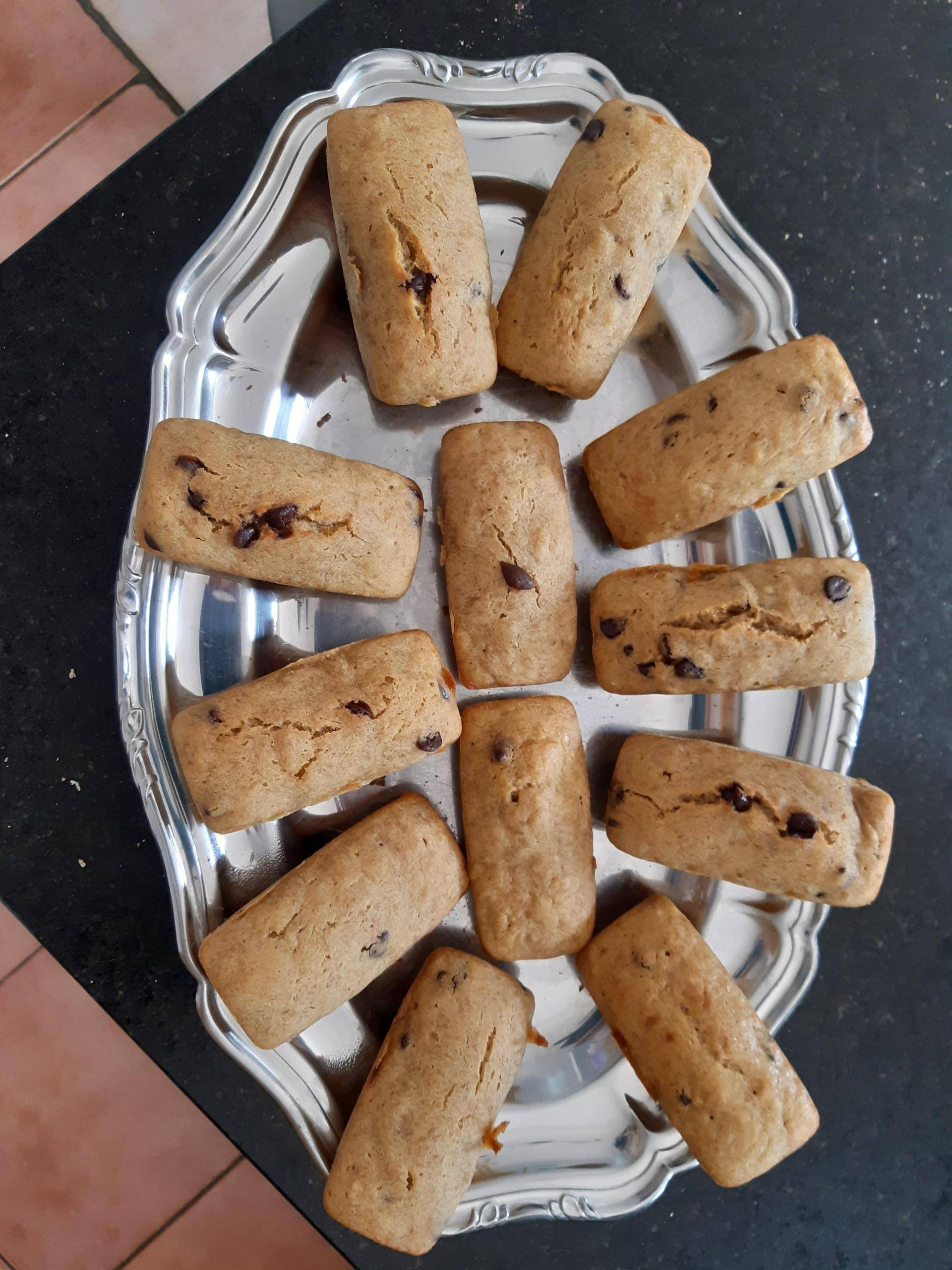 Mini cakes bananes chocolat - Recepten Cake Factory | Tefal